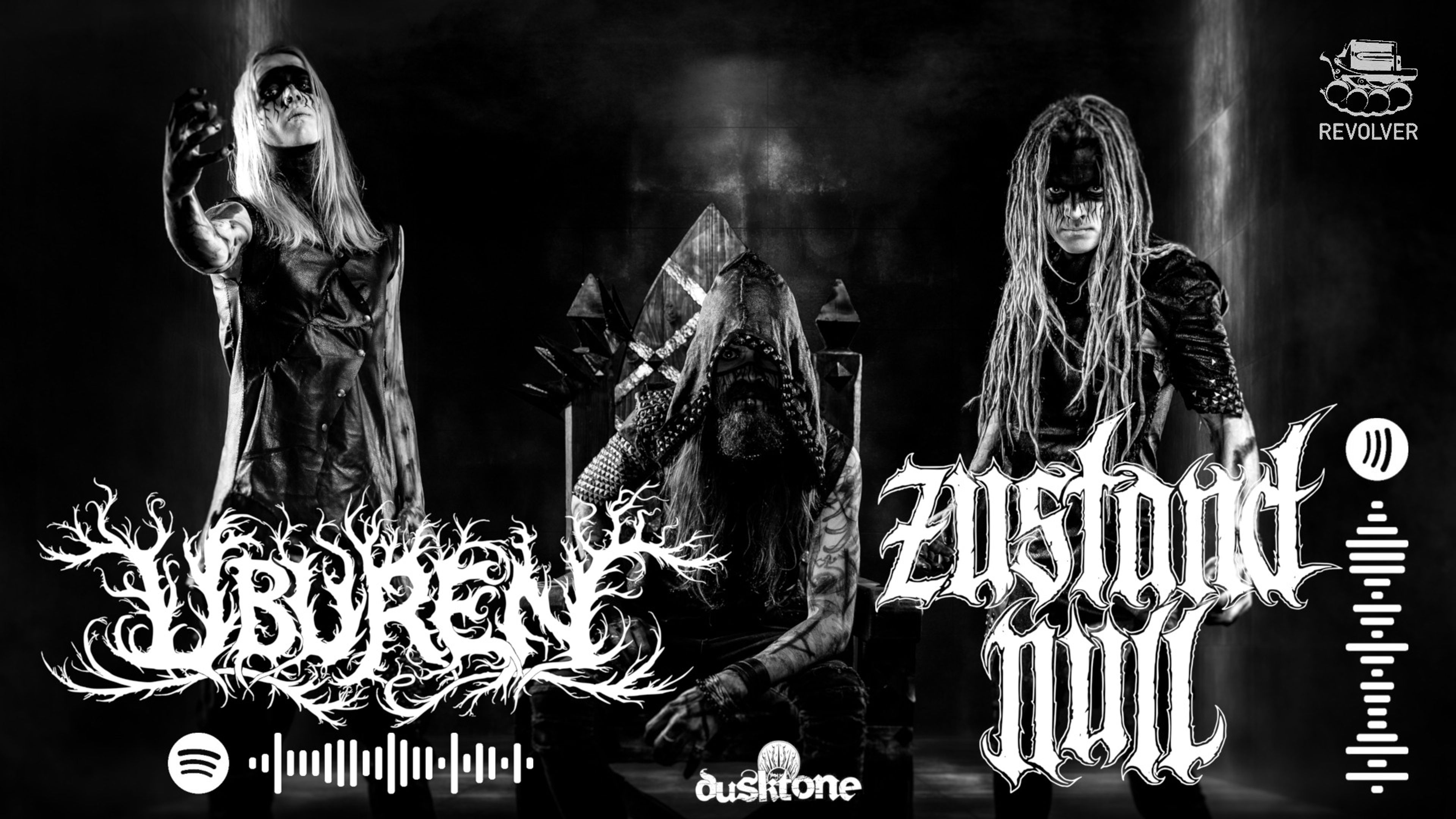Promotional graphic for Uburen // Zustand Null