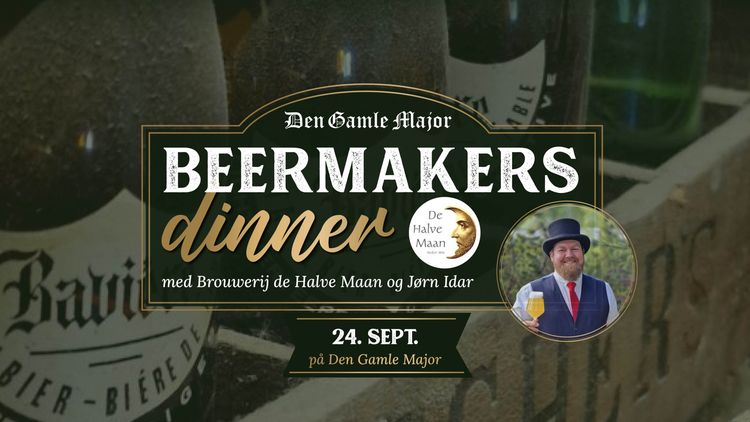 Beermakers dinner med Brouwerij de Halve Maan