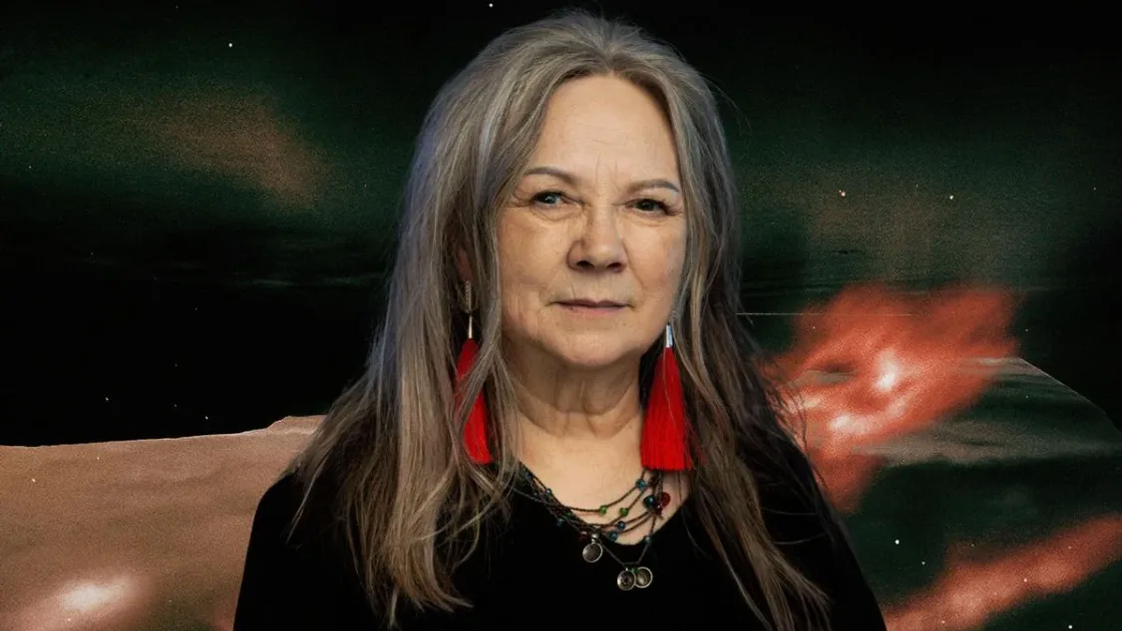 Promotional graphic for Mari Boine