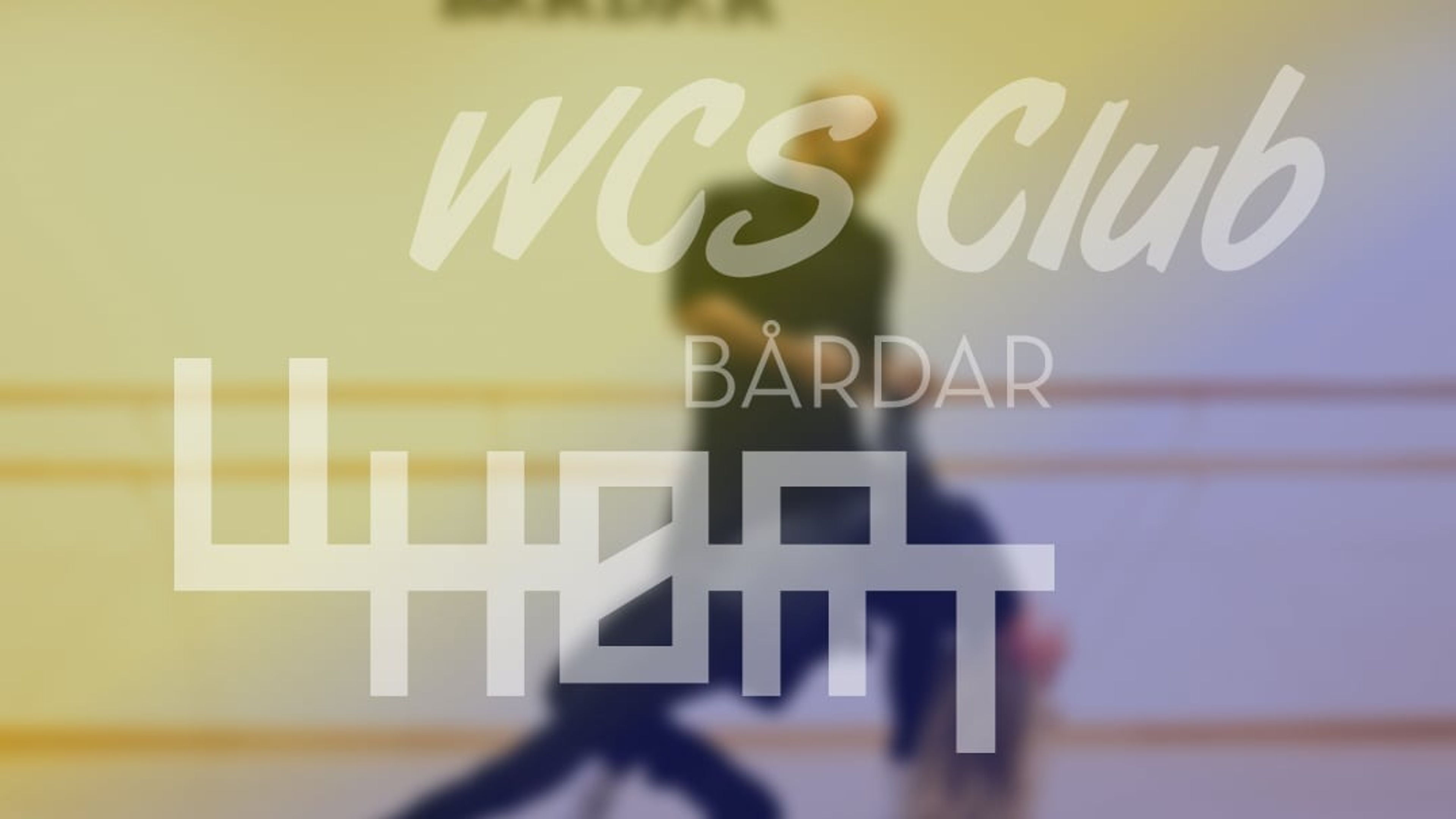 Promotional graphic for WCS på Uhørt