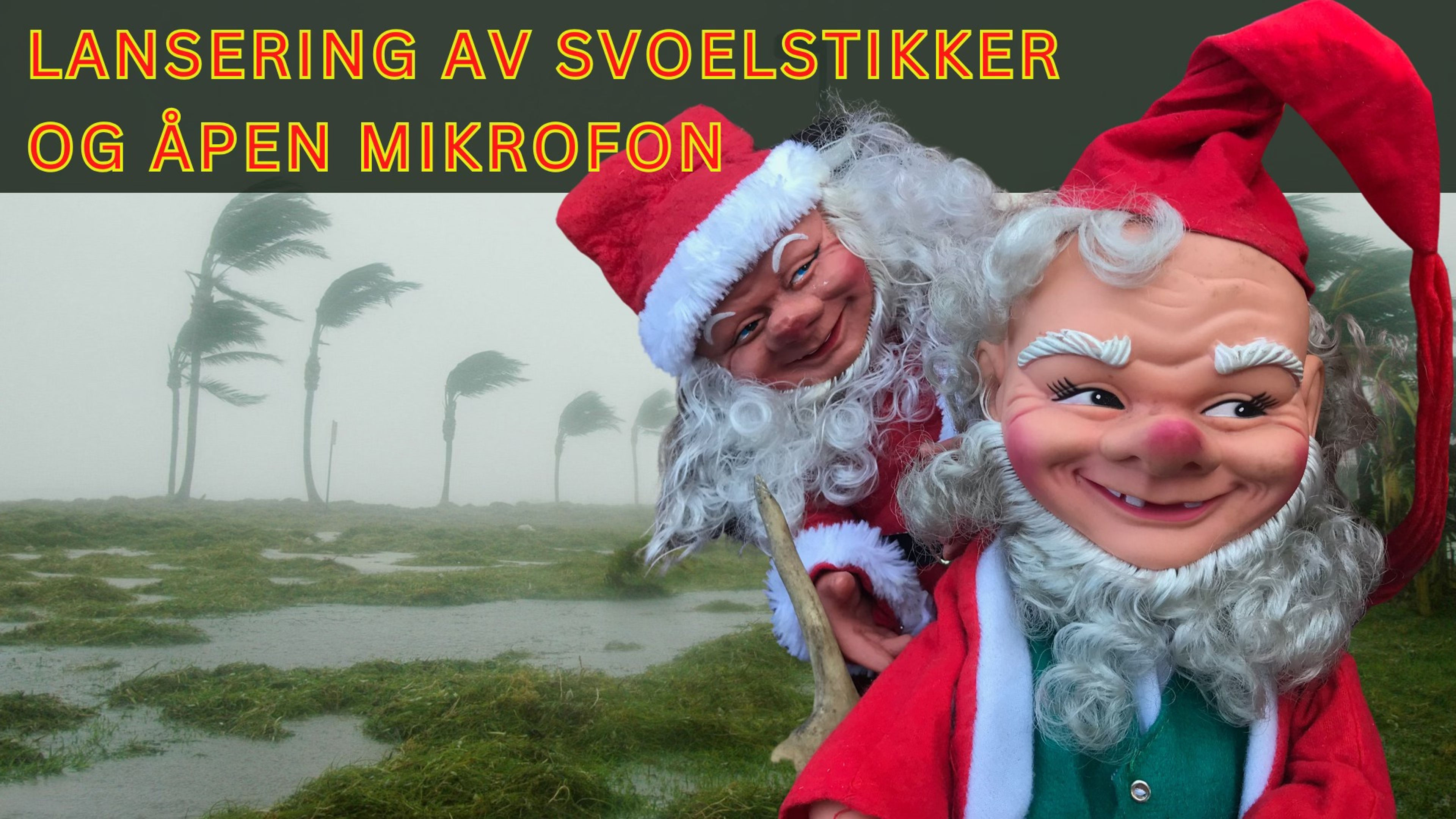 Promotional graphic for Slepp av Svovelstikker 2024