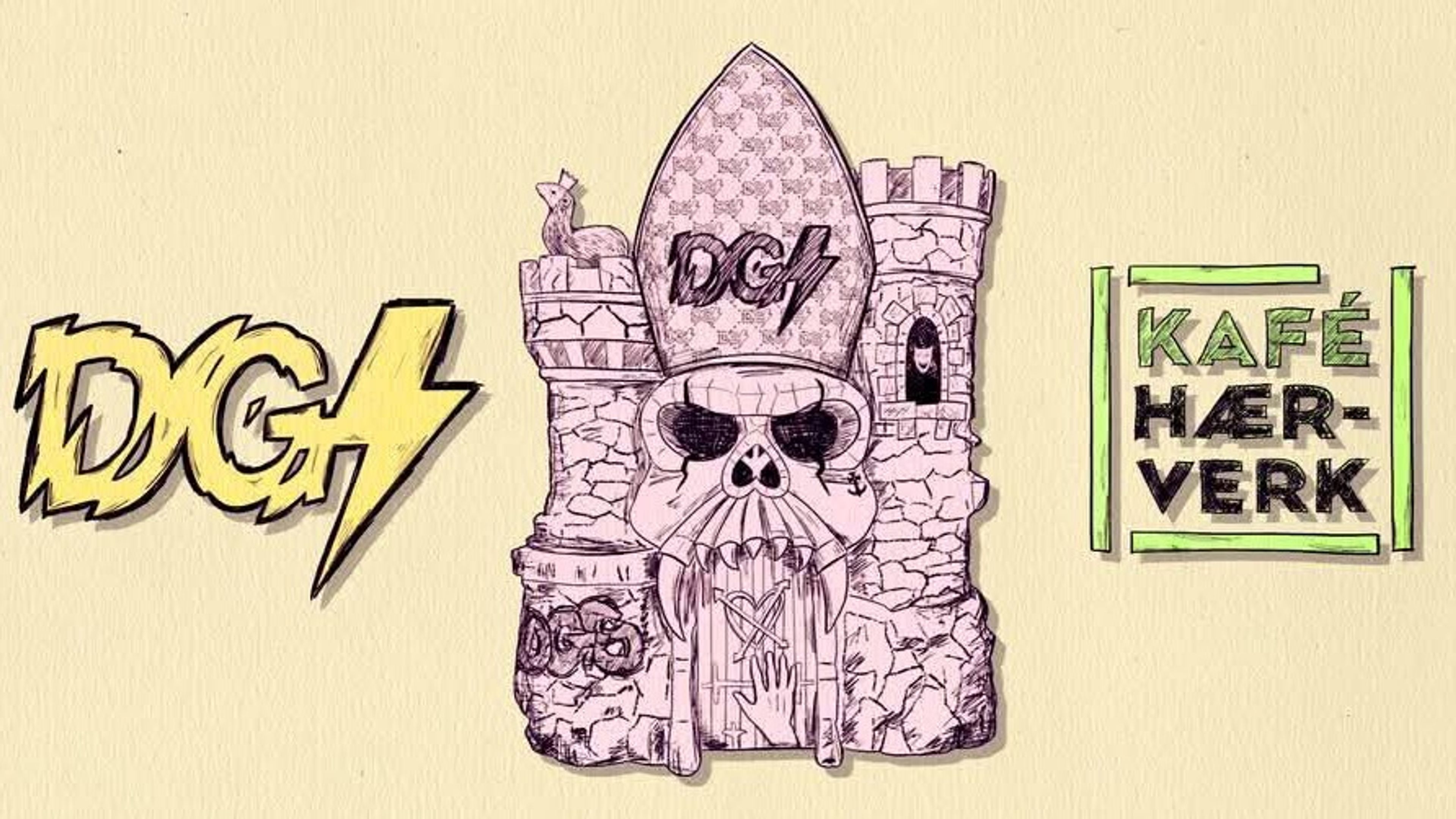 Promotional graphic for Den Gyldne Sprekk: DJ Fosterstilling (Kanaan/Daufødt)