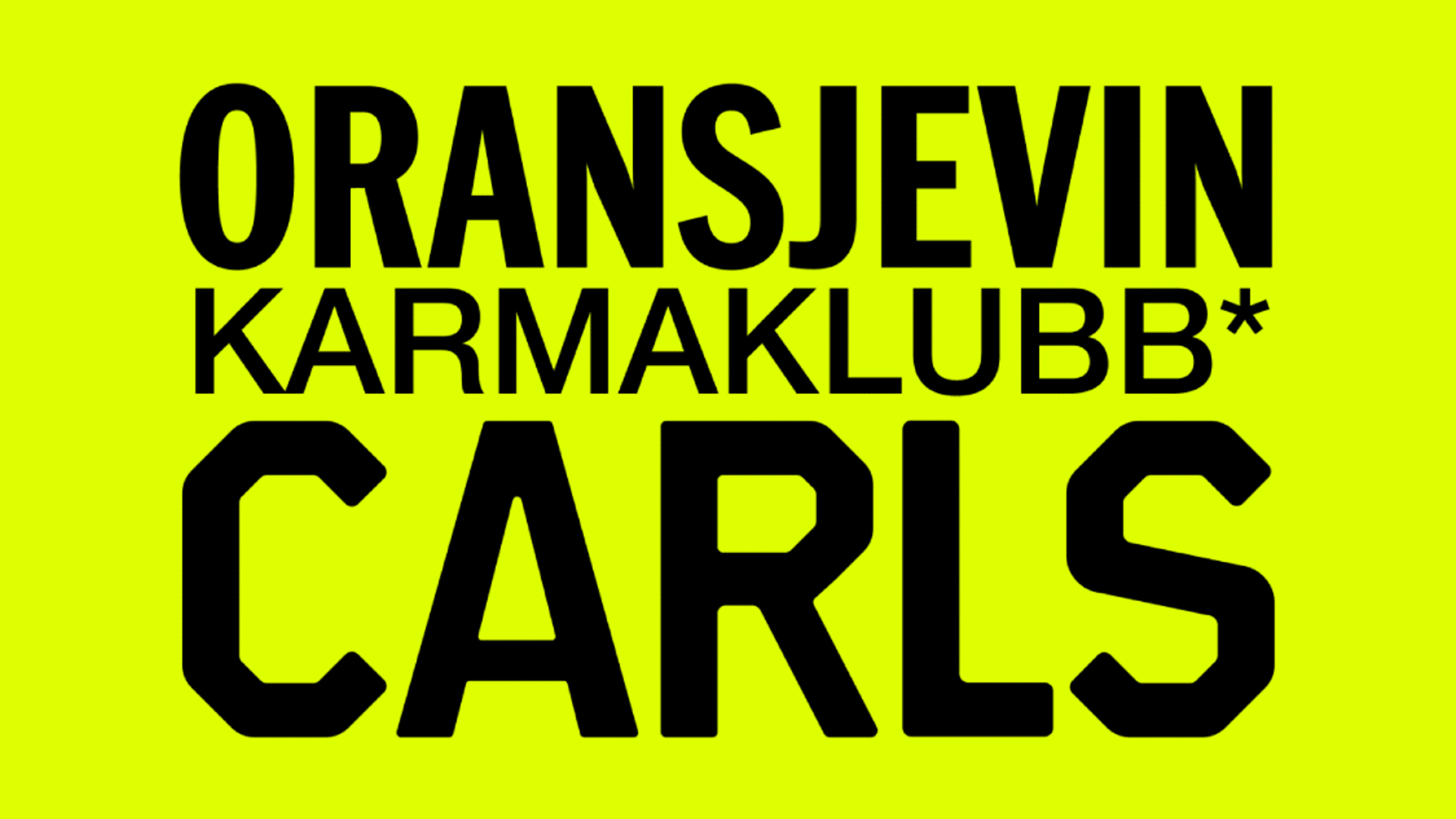 Promotional graphic for Pleasure flight: Oransjevin x Karmaklubb