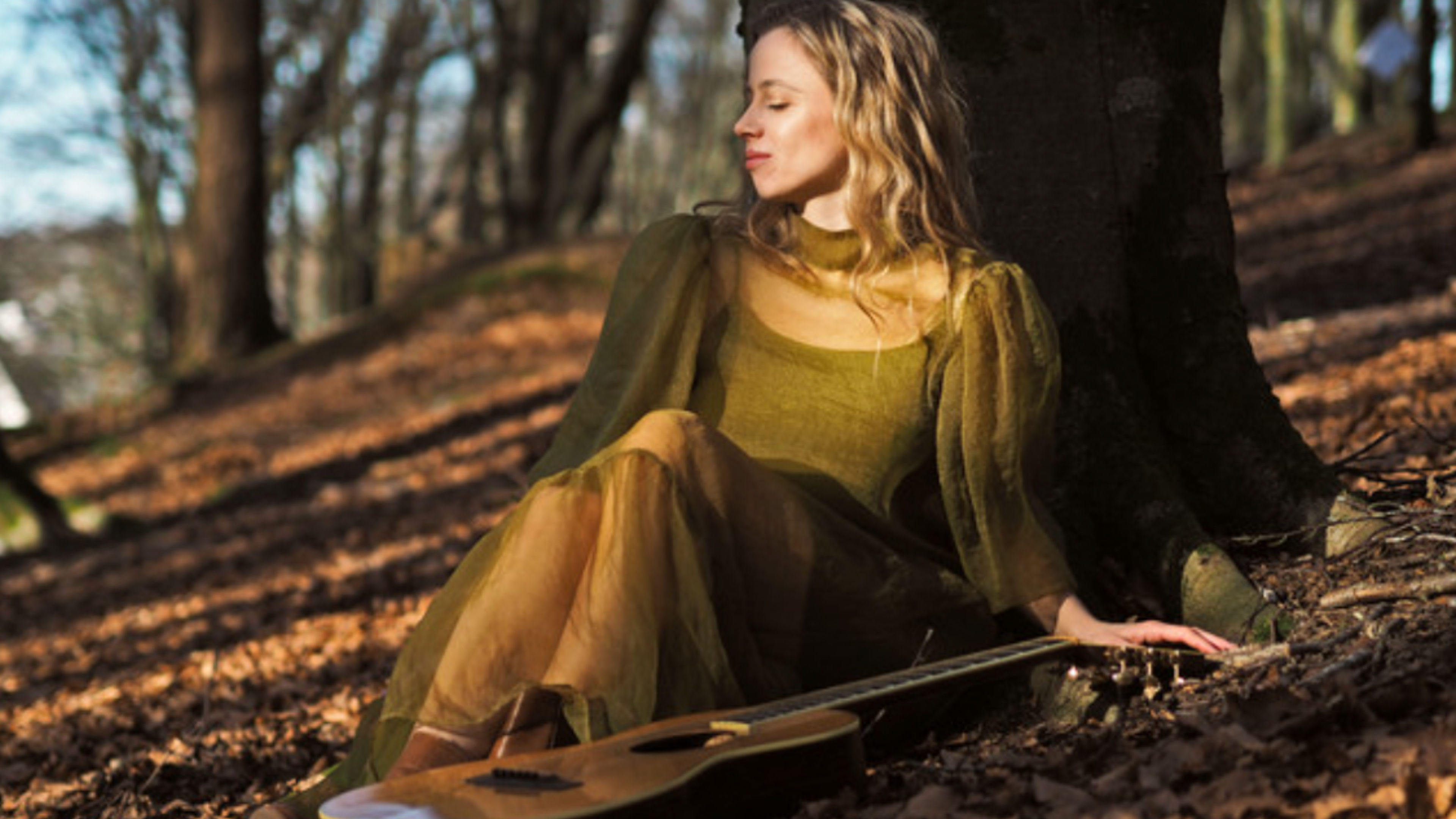 Promotional graphic for Stina Kjelstad med band på MIR