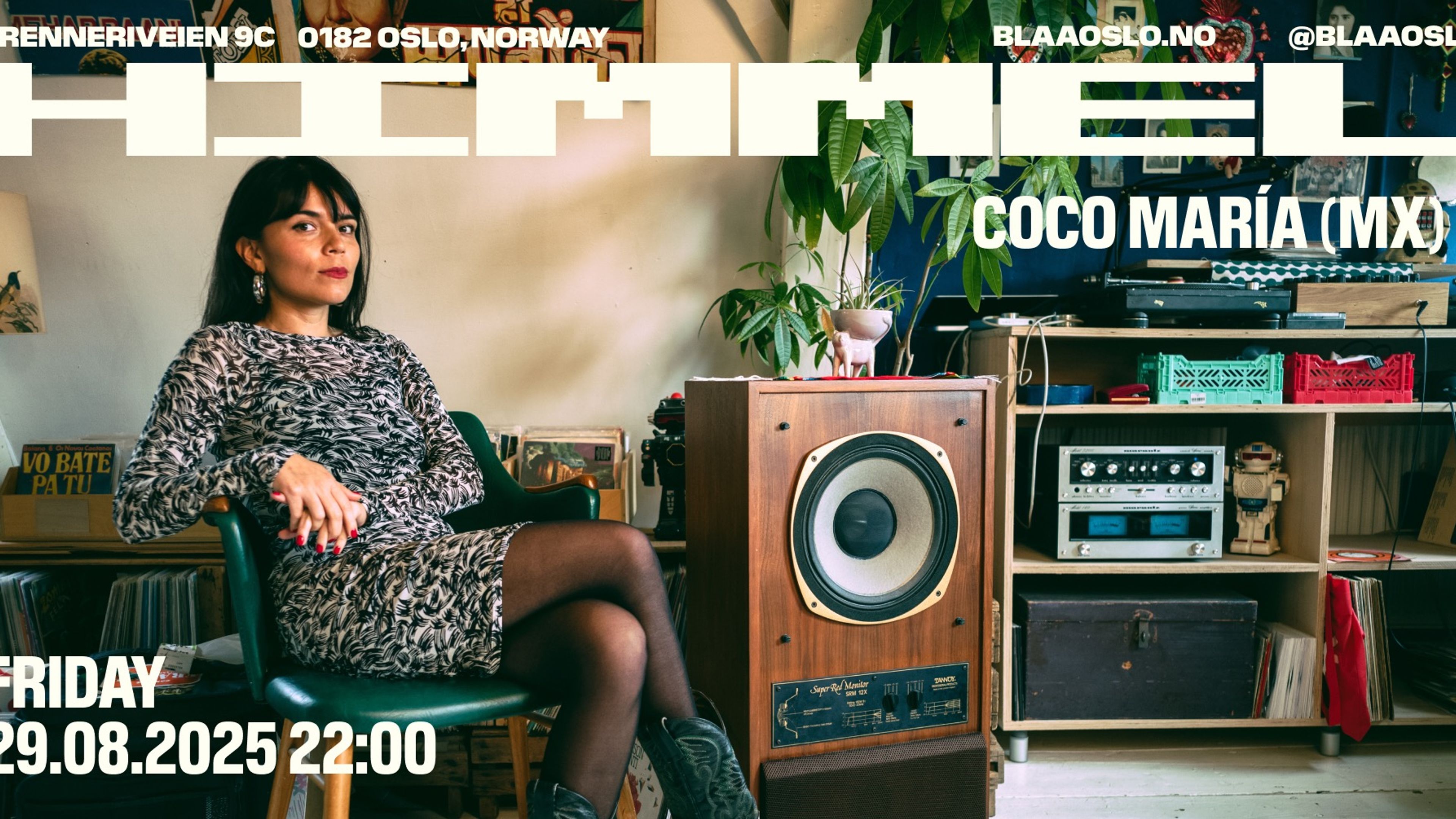 Promotional graphic for Coco María (MX)
