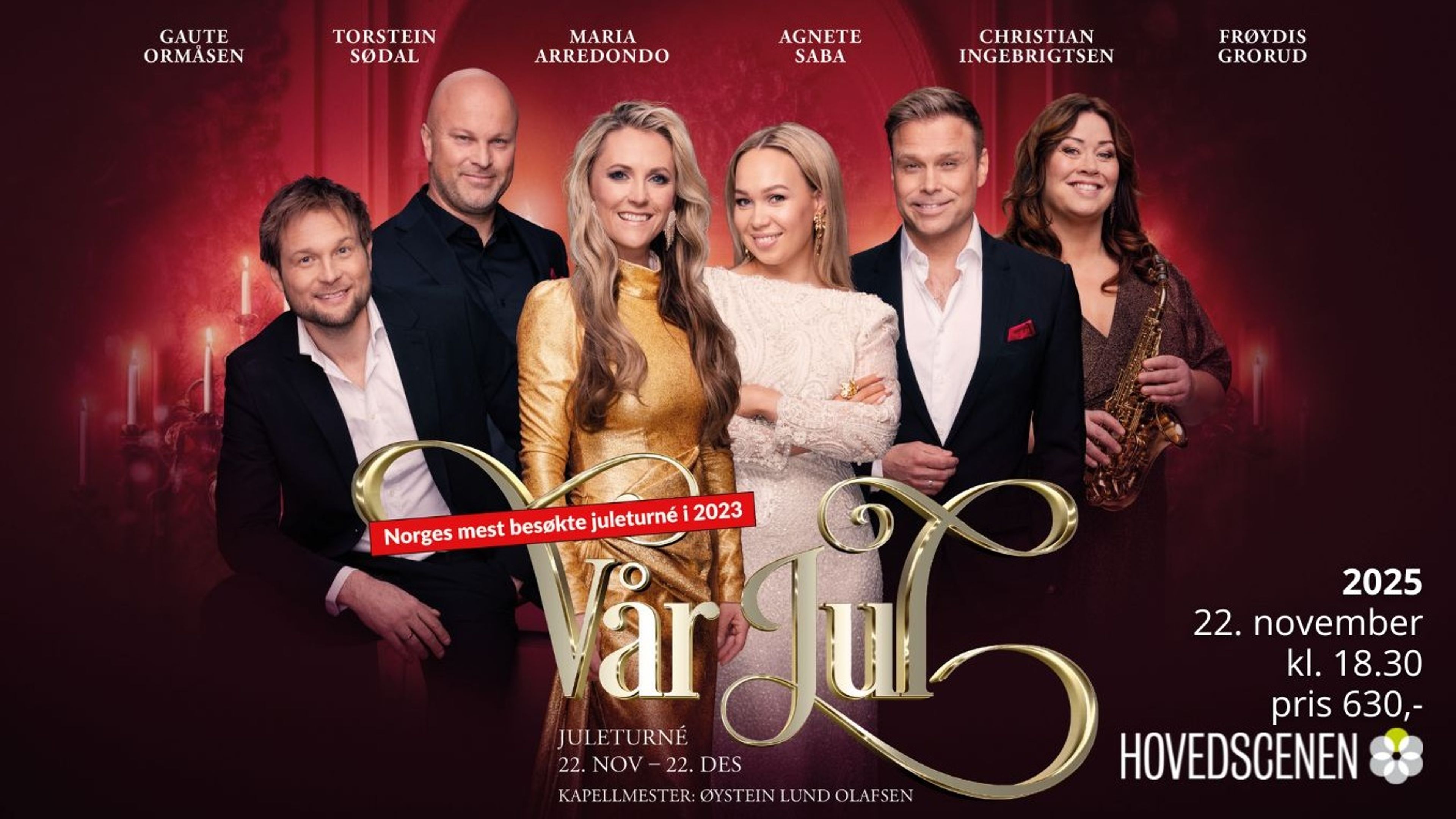 Promotional graphic for Vår Jul 2025
