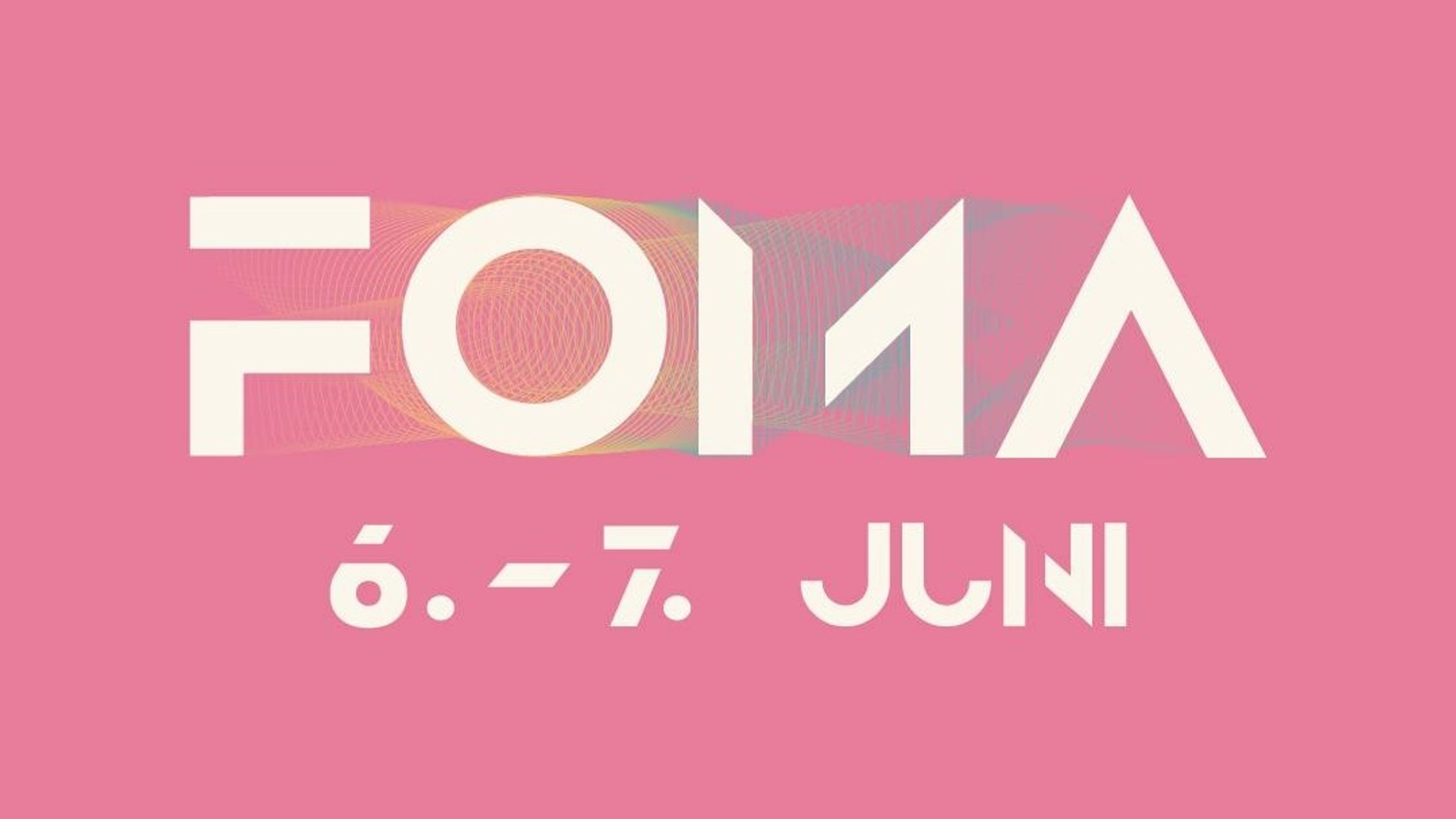 Promotional graphic for FOMA - Fornebu Music & Arts Festival 