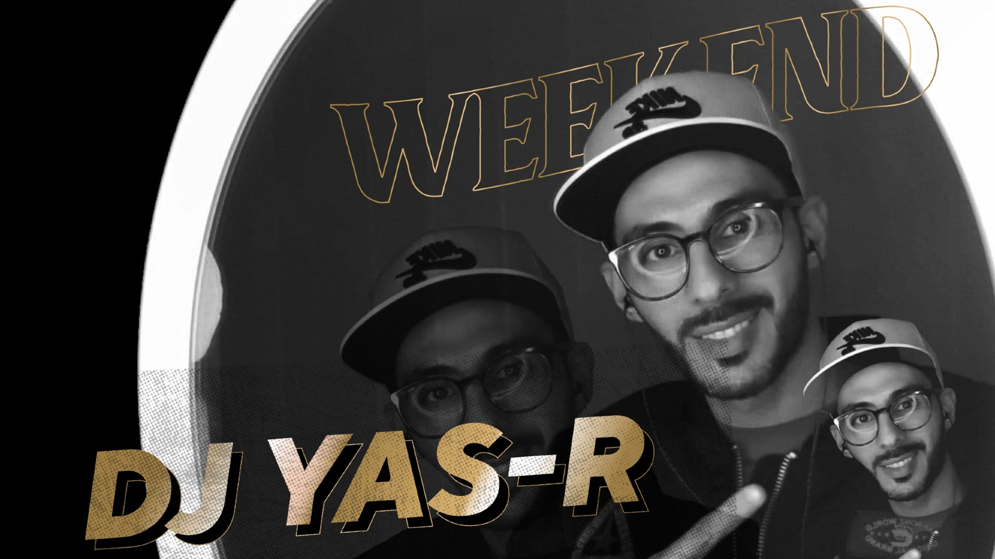 Promotional graphic for DJ YAS-R hos Gamle Major