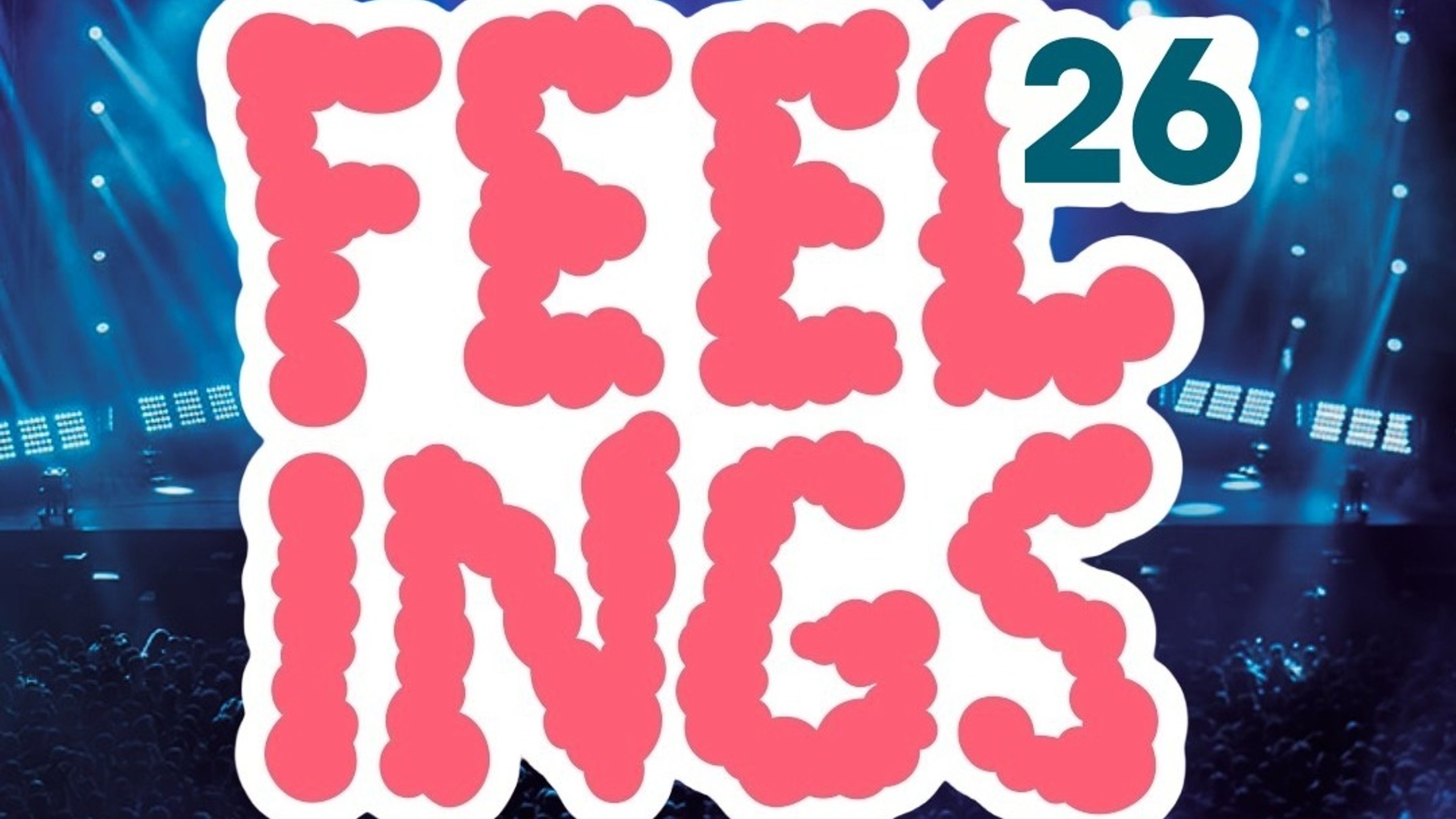 Promotional graphic for Feelings Festival