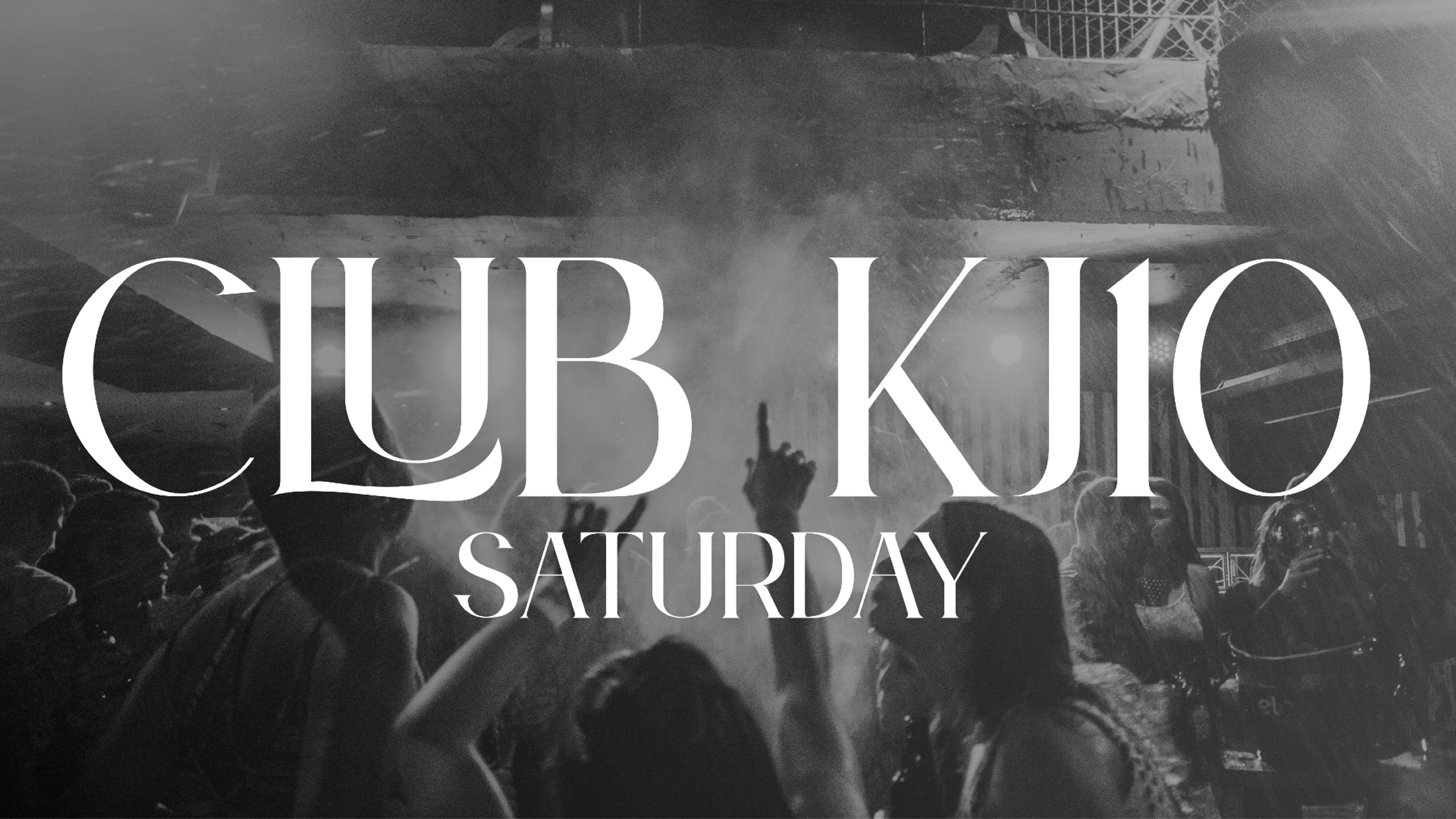 Promotional graphic for Club KJ10