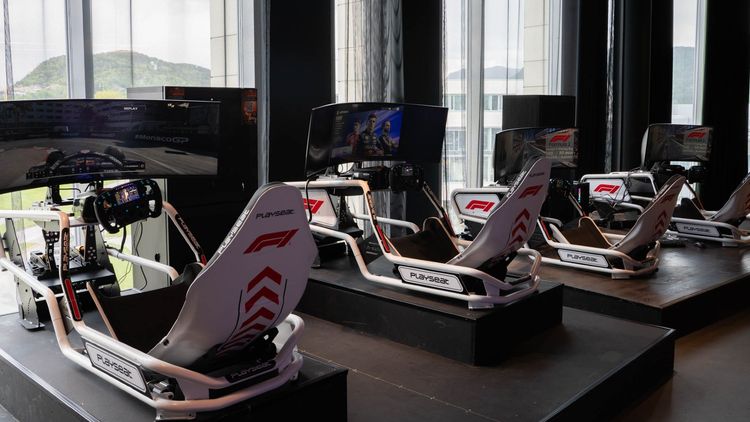 F1 racingrigg-turnering på Liv og Røre
