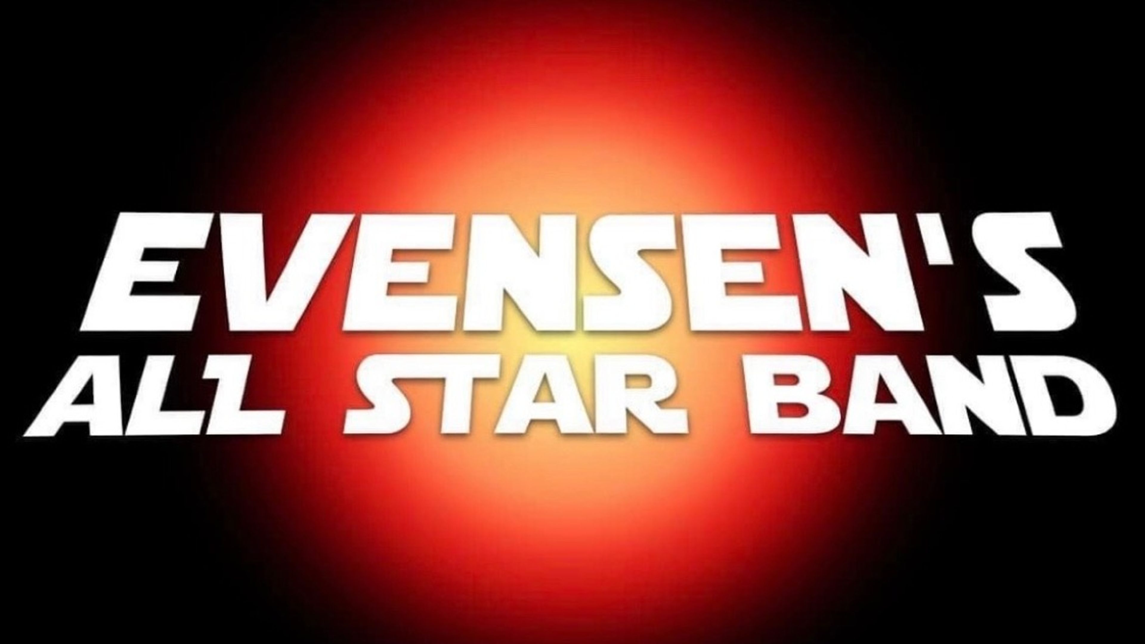Promotiv grafikk for Evensen’s All Star Band Back To The 80’s