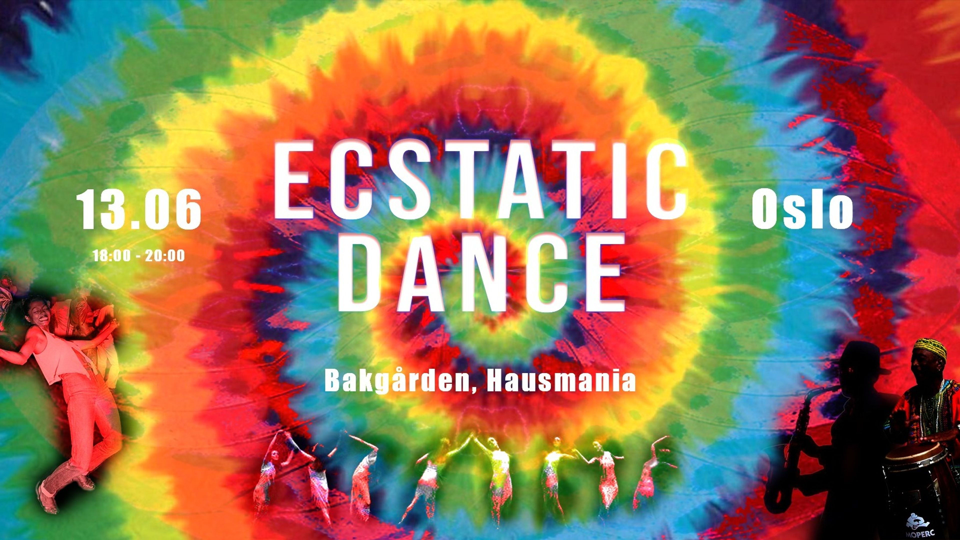 Promotional graphic for SUMMER REGGAE - ECSTATIC DANCE