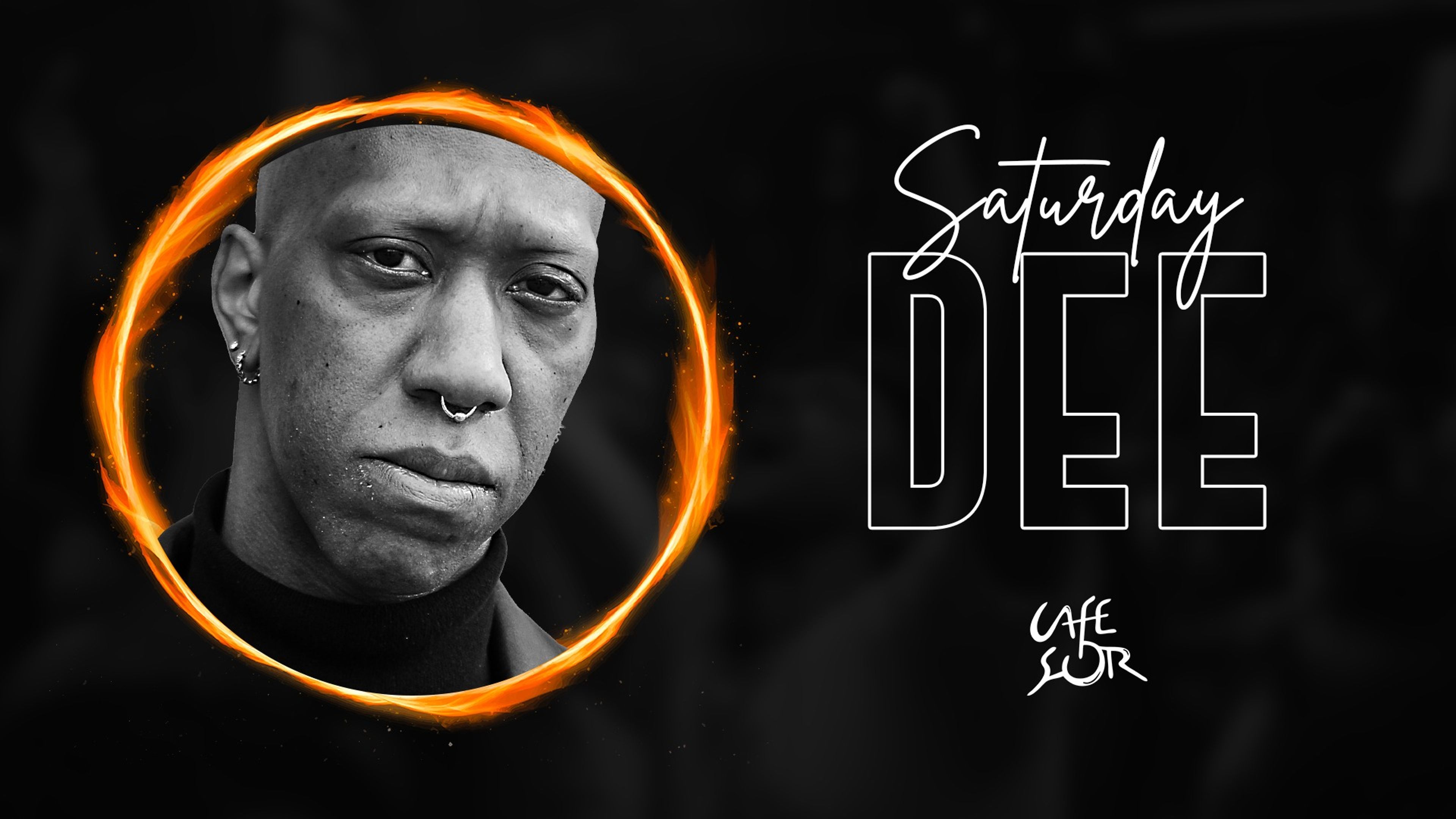 Promotional graphic for CLUB NIGHT // DJ DEE 