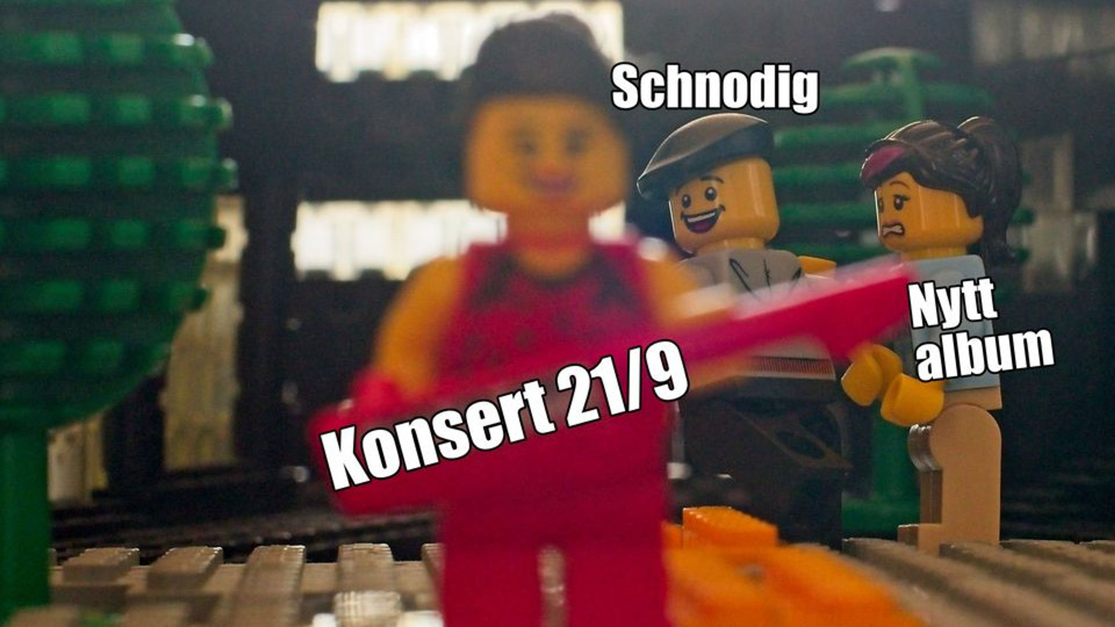 Promotional graphic for Schnodig LIVE@Mir