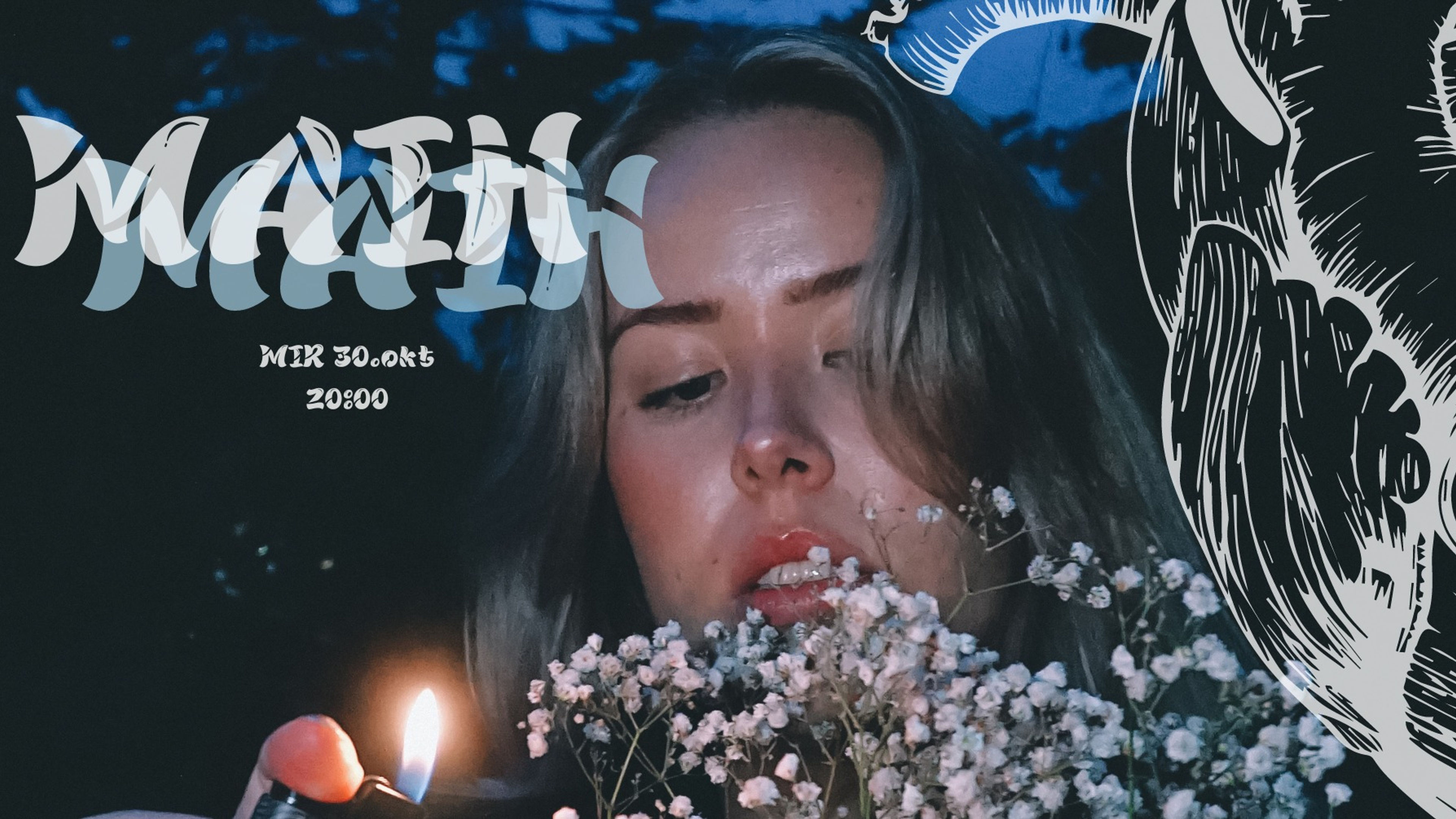 Promotional graphic for MAIH // MIR 