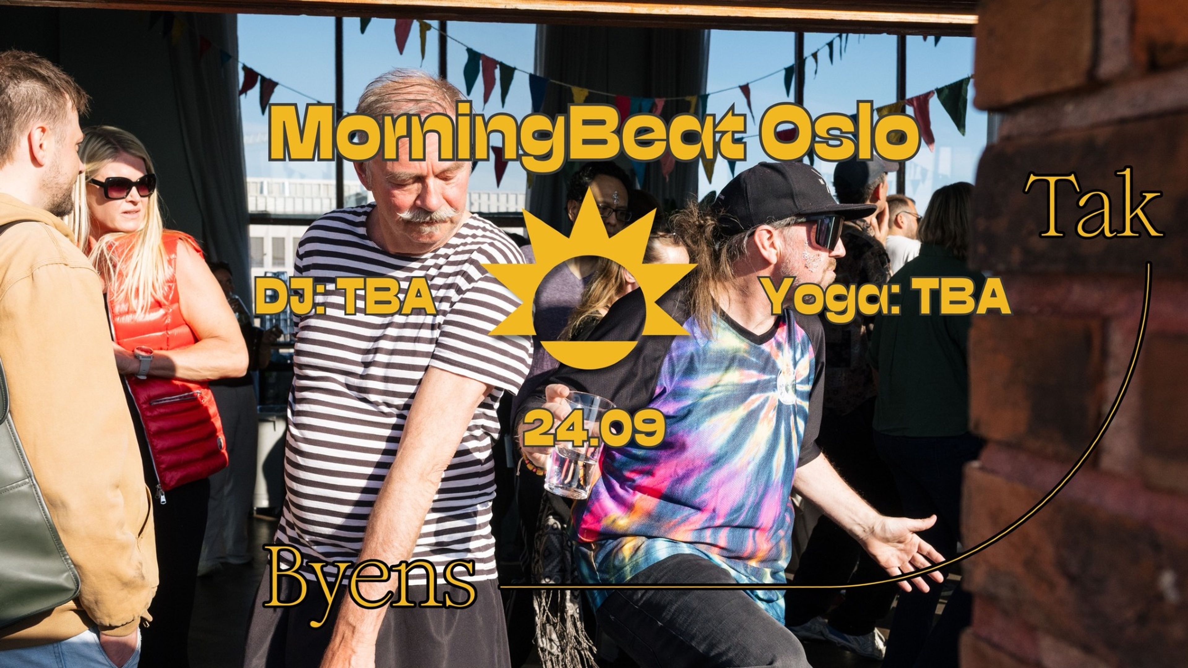 Promotional graphic for Morning Beat
