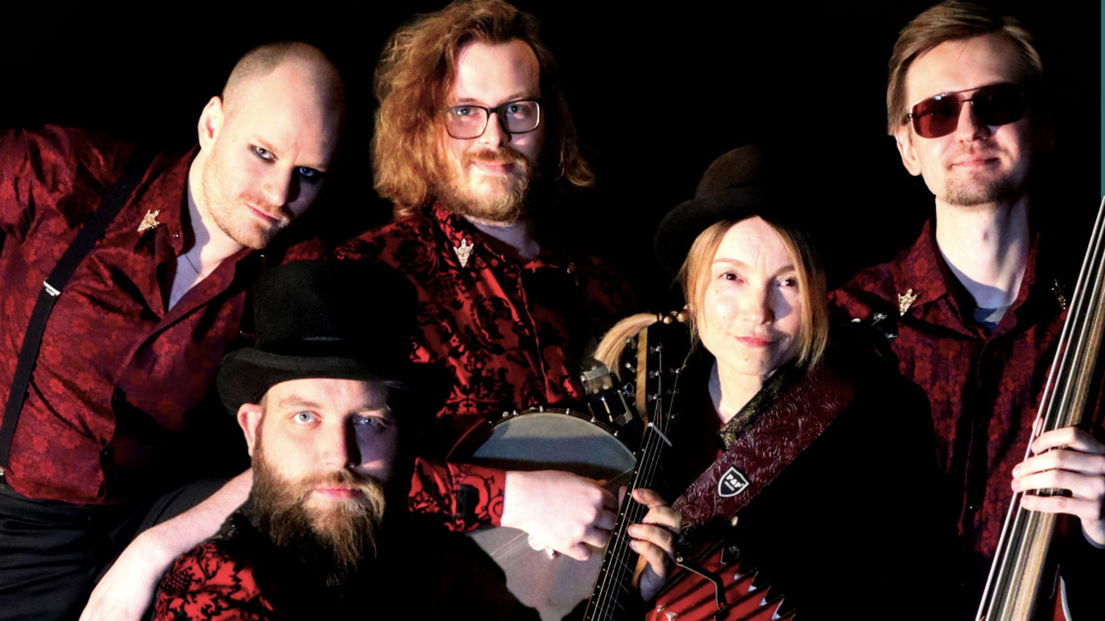Promotional graphic for Salige syndere