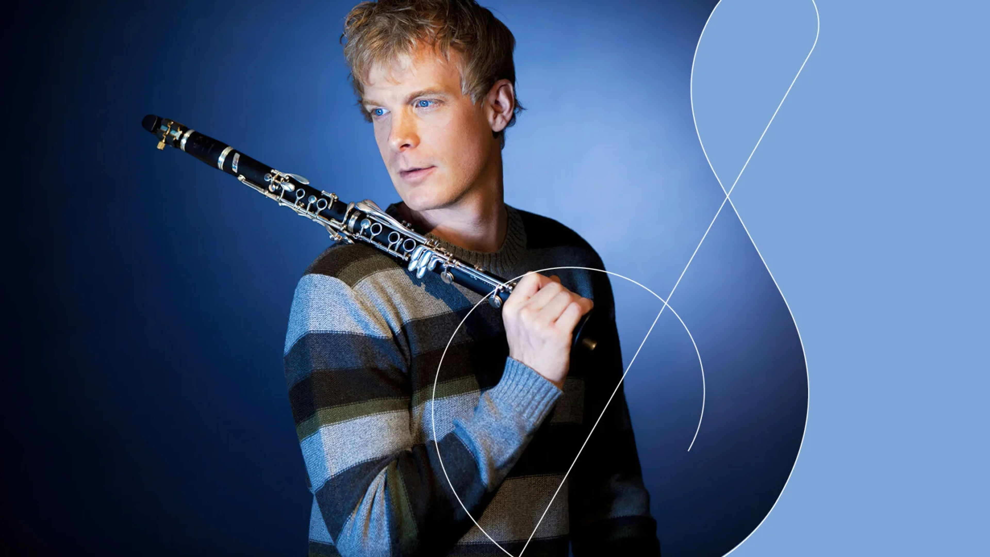 Promotional graphic for Sesongfinale med Mozart og Mahler