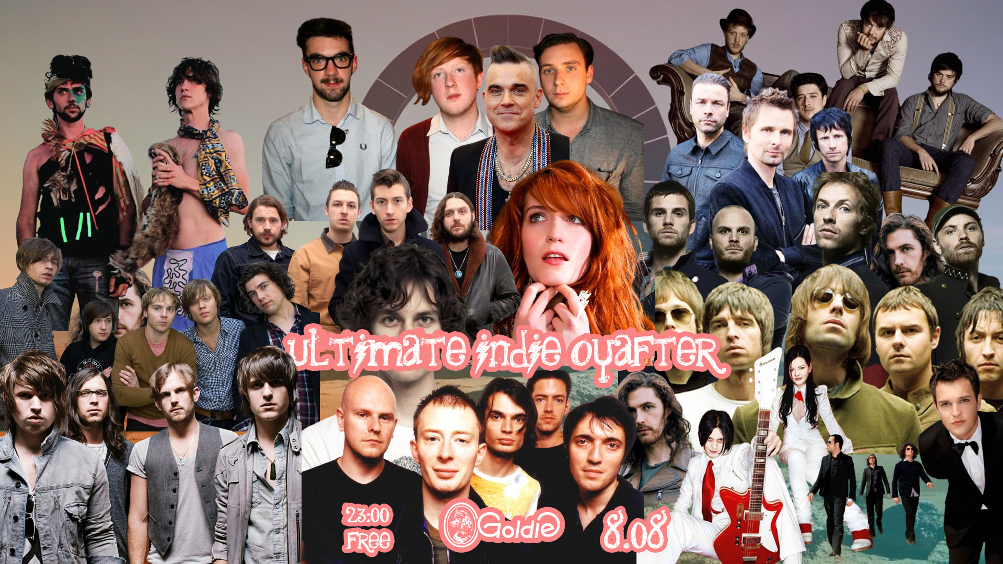 Promotional graphic for Ultimate Indie Øyafter