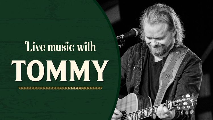 Livemusikk med Tommy!