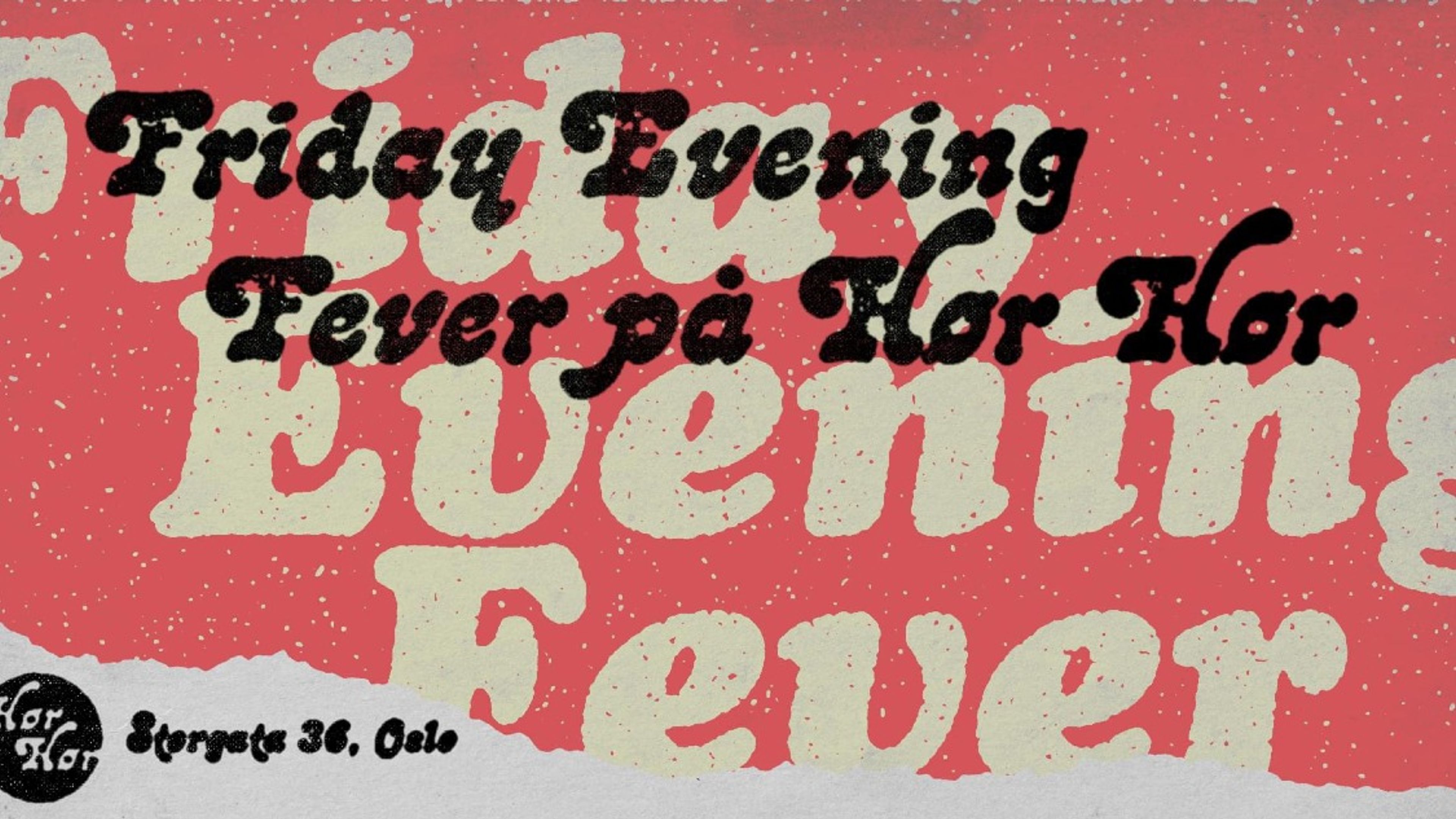 Promotional graphic for Friday Evening Fever: Thor Helge Langsholdt