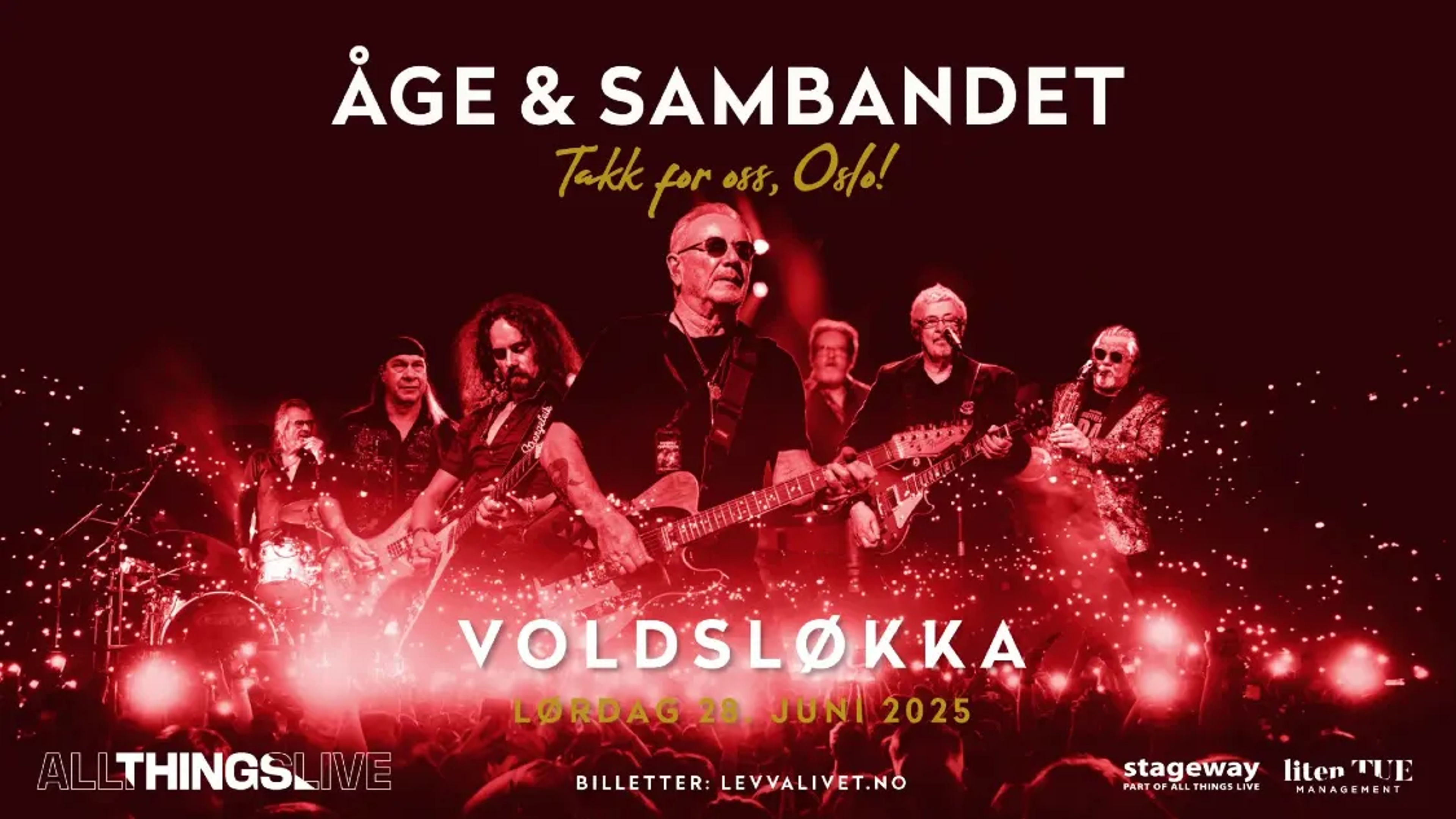 Promotional graphic for Åge og Sambandet