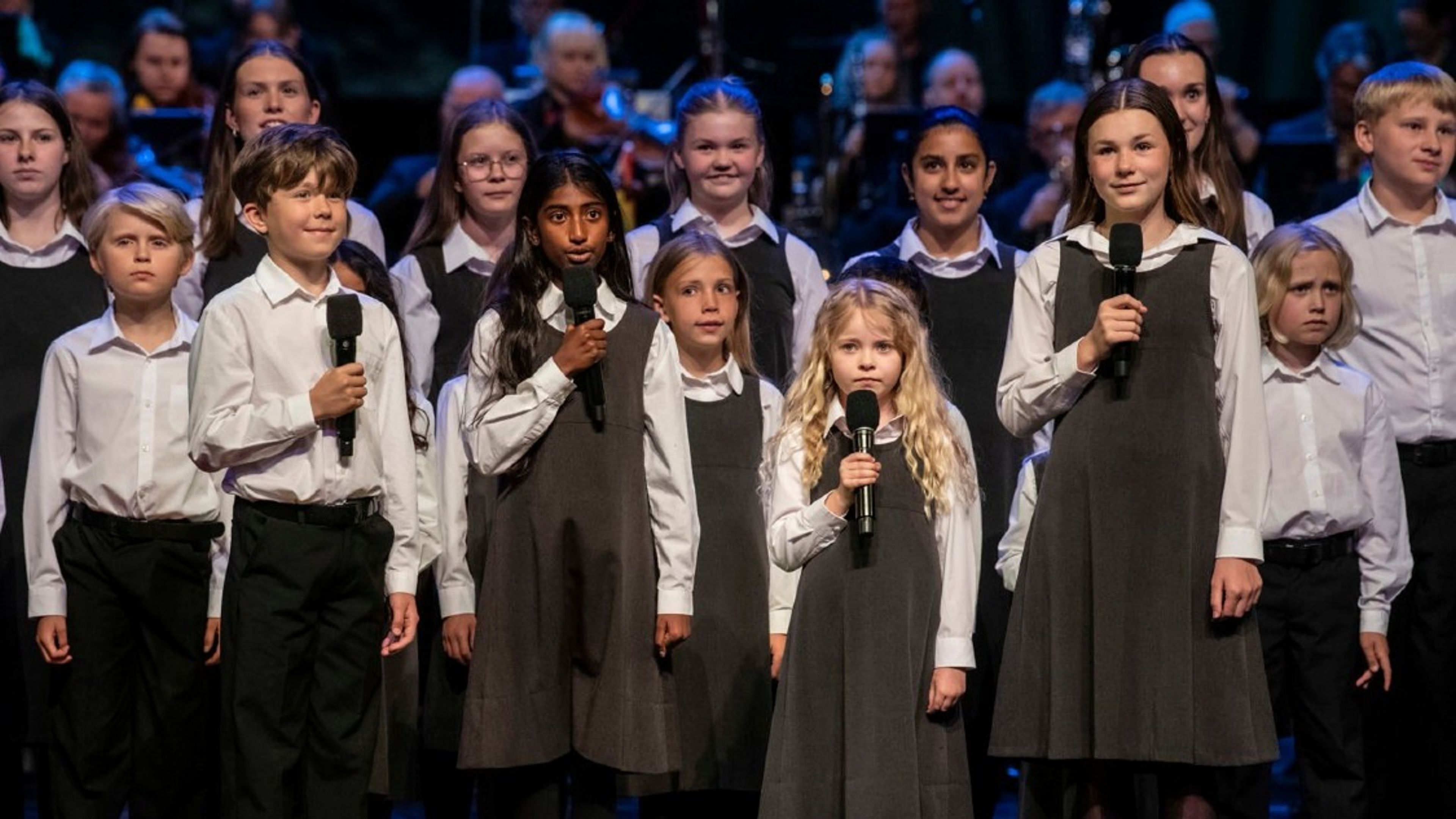 Promotional graphic for Barnekoret synger nasjonalromantikk - Operaens barnekor