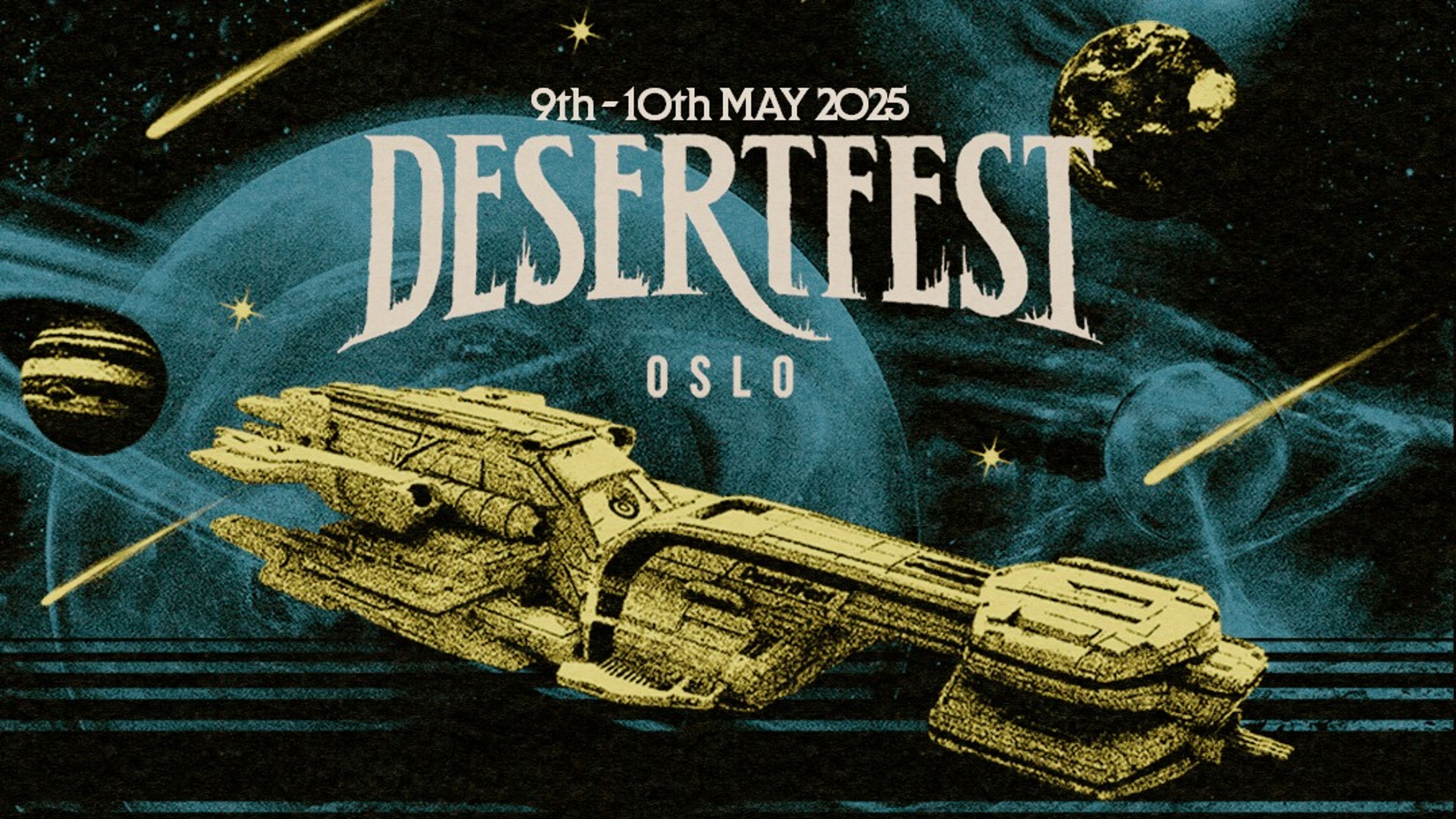 Promotional graphic for DESERTFEST