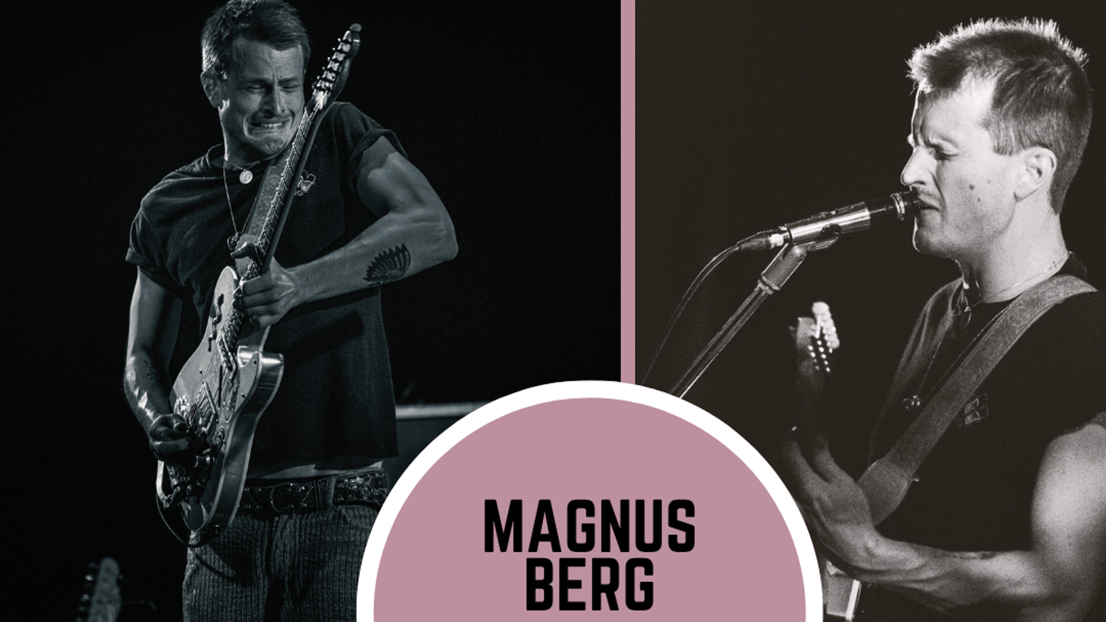Promotional graphic for MAGNUS BERG