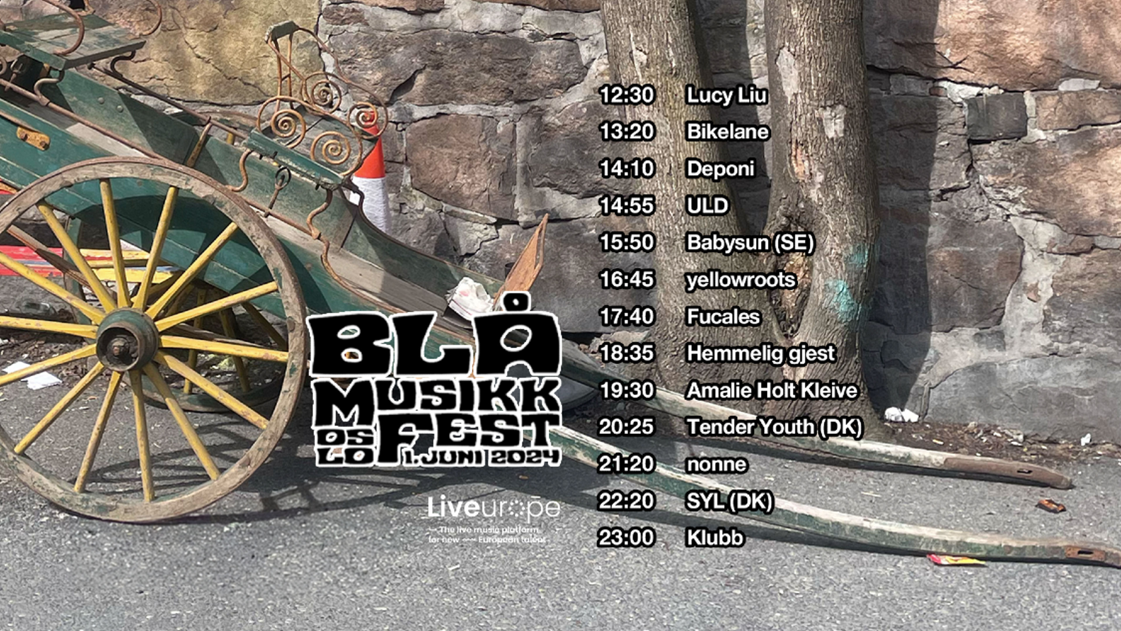 Promotional graphic for Musikkfest 2024