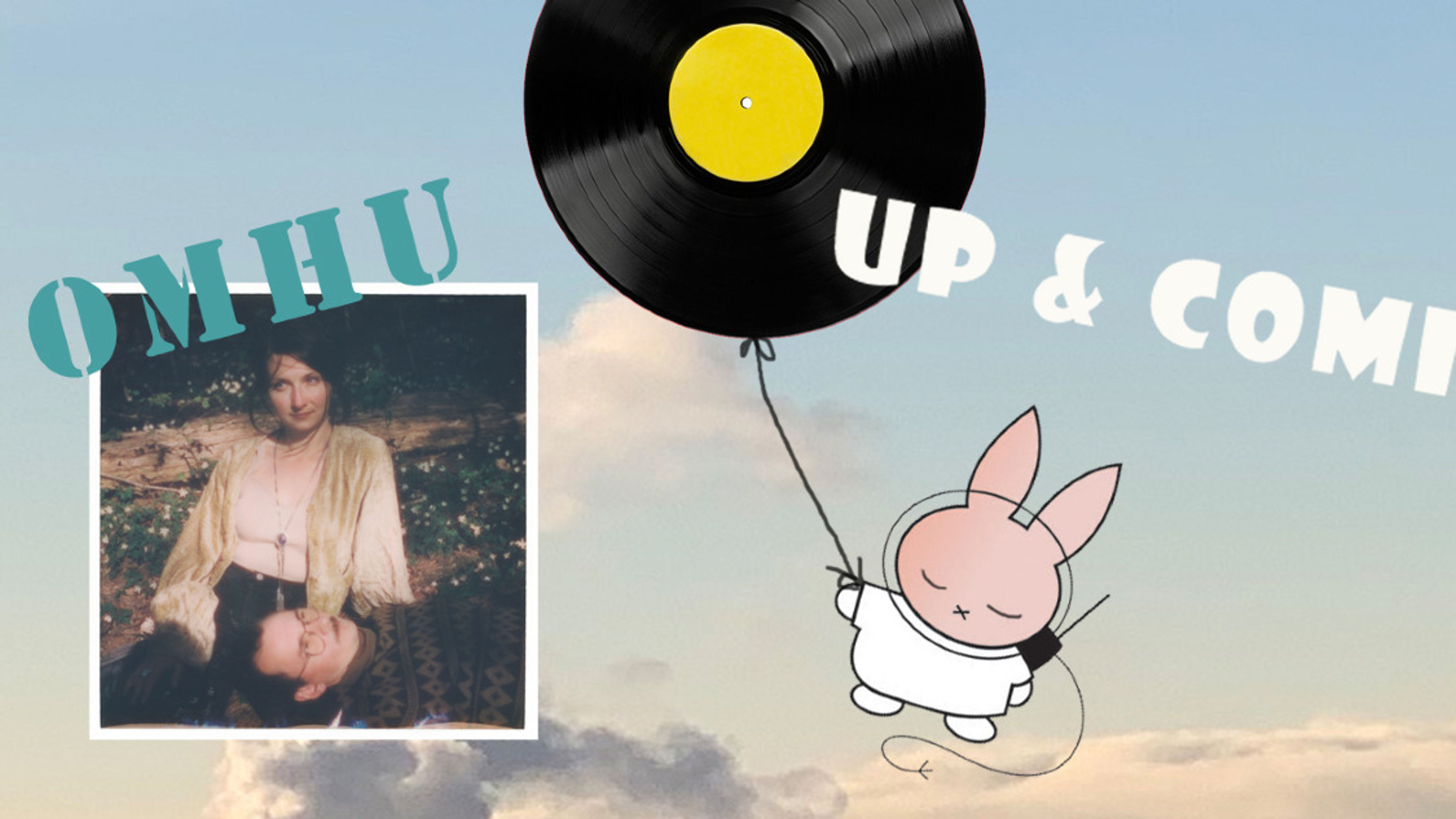 Promotional graphic for OMHU +Support: Nikki Oniyome- Up&Coming-Konsertsereie på MIR