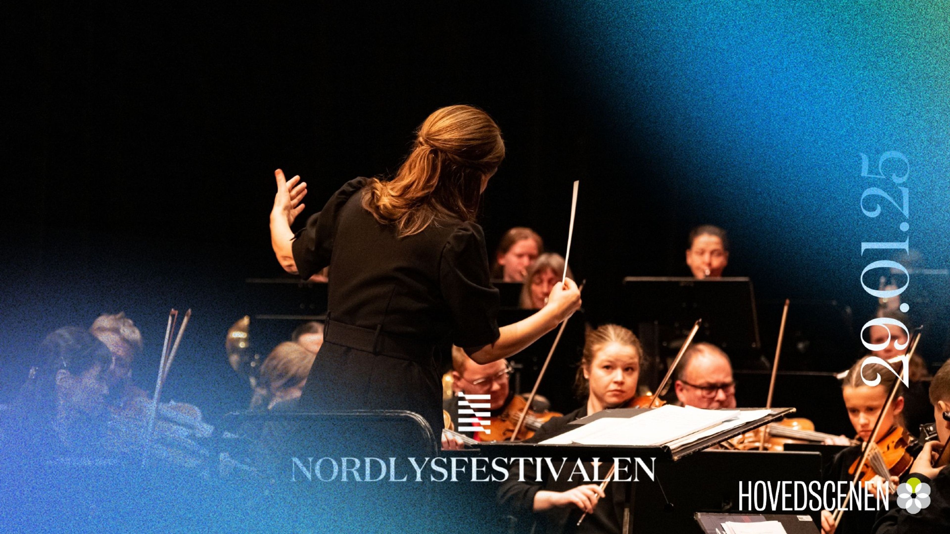 Promotional graphic for Nordlysfestivalen – Ungsy