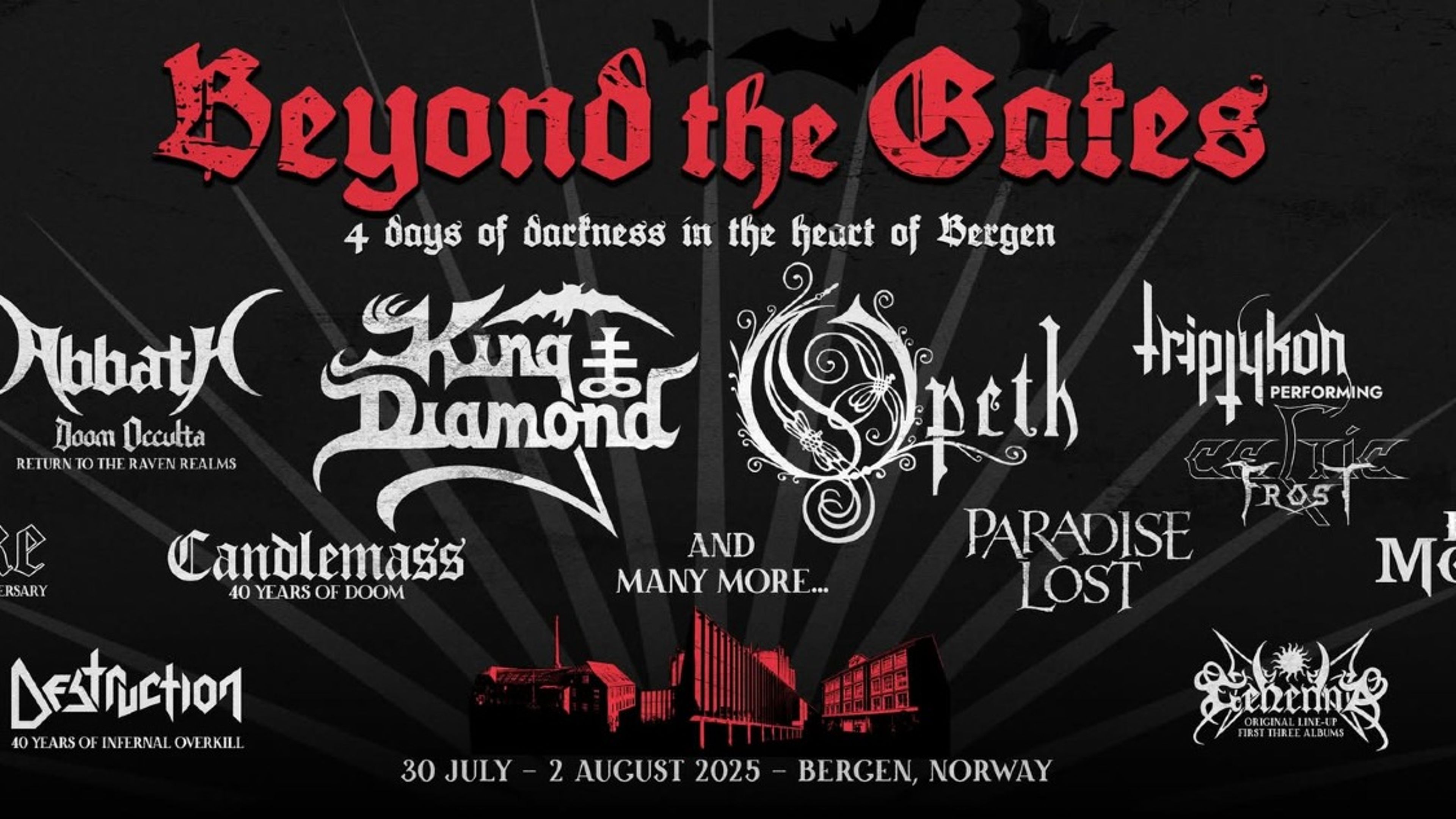 Promotional graphic for Beyond the Gates 