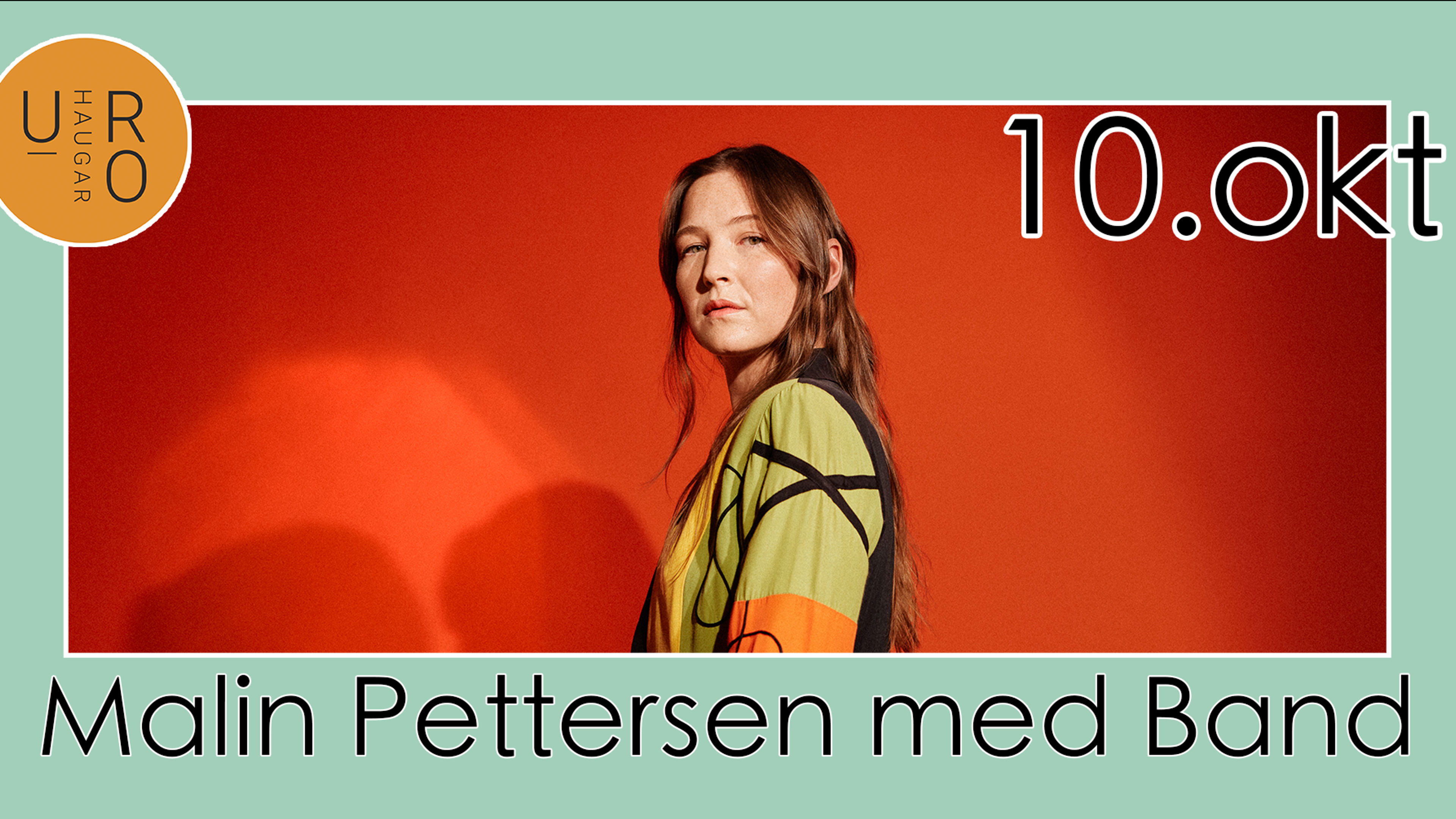 Promotional graphic for Malin Pettersen med Band