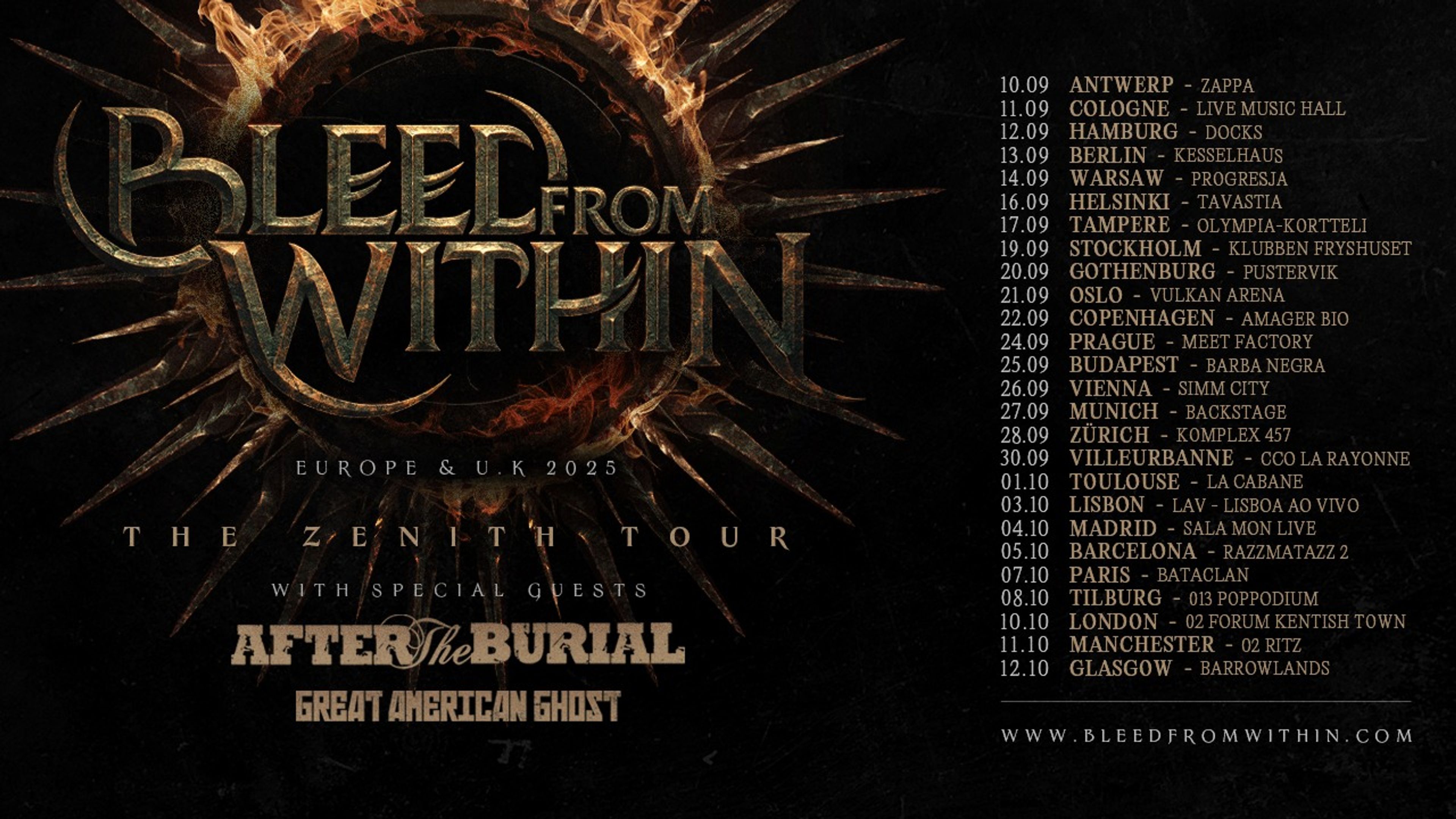 Promotiv grafikk for Bleed From Within
