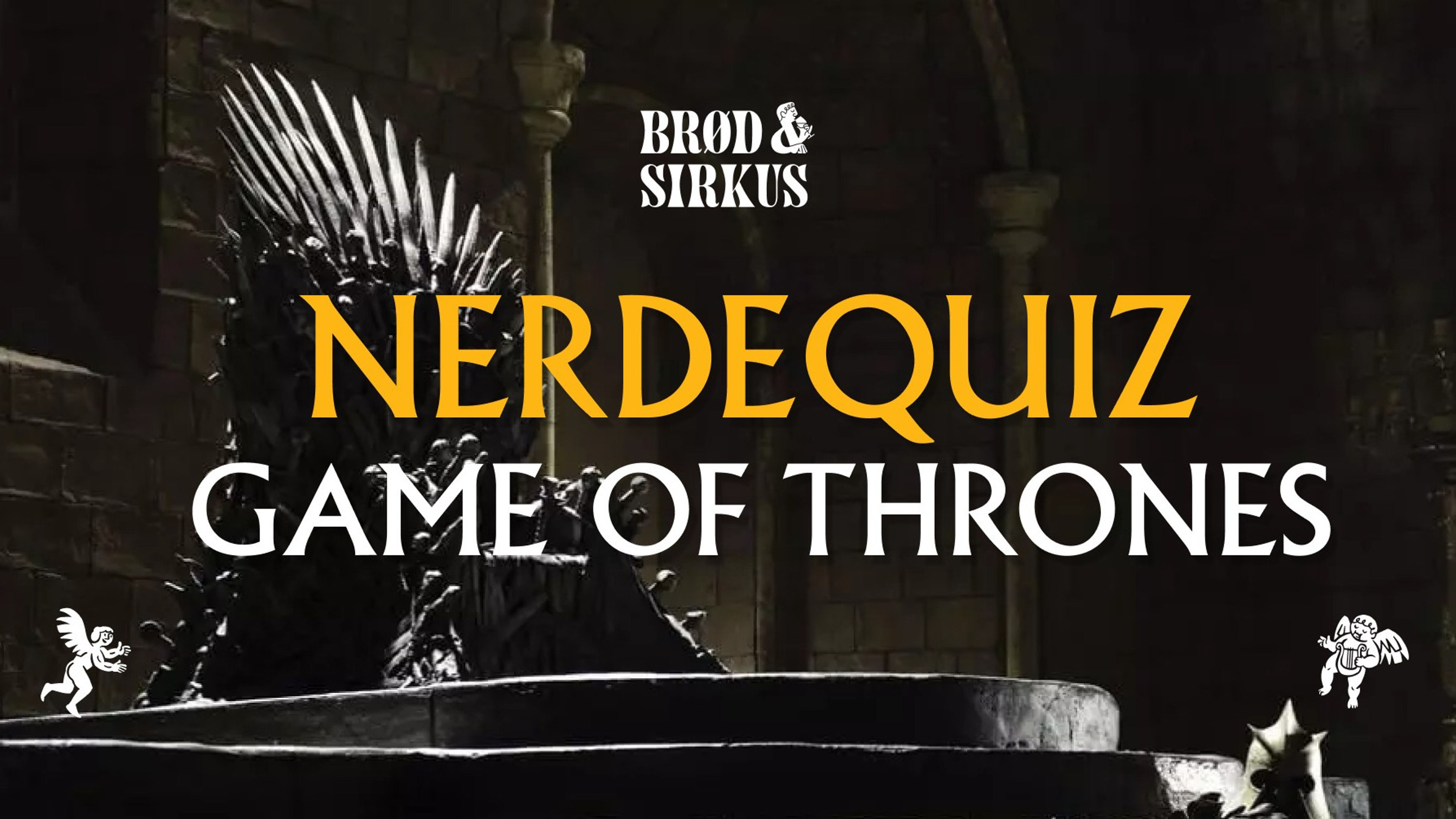 Promotional graphic for Nerdequiz: Game of Thrones
