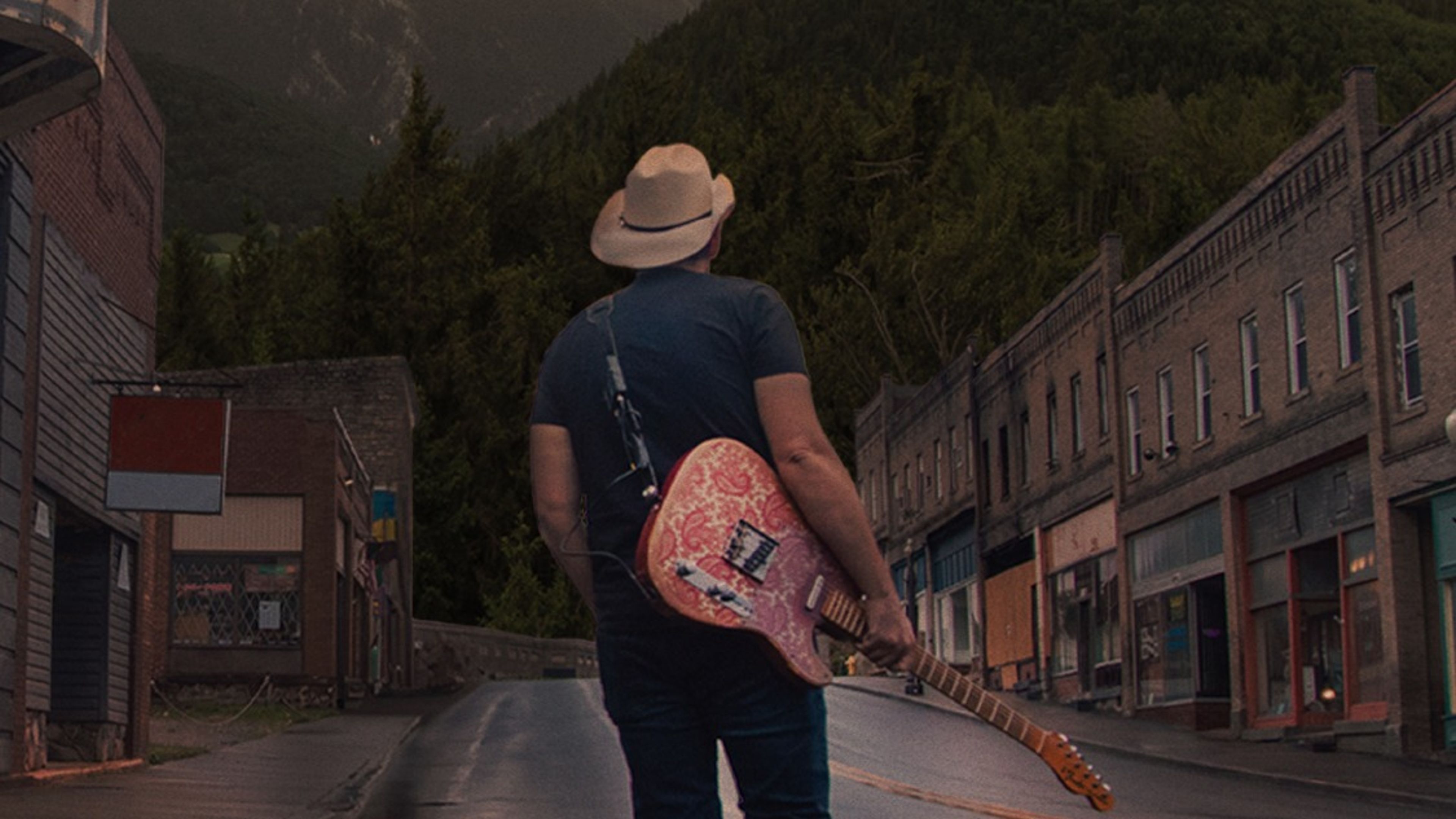 Promotional graphic for Brad Paisley