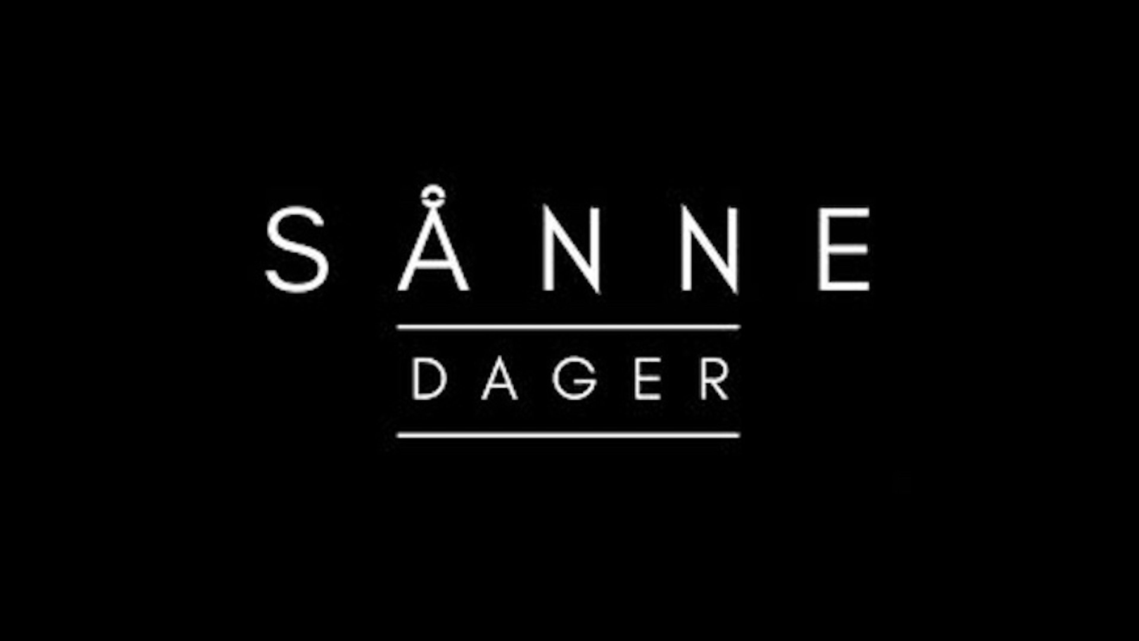 Promotional graphic for SÅNNE DAGER + Support : Büskerüd @MIR