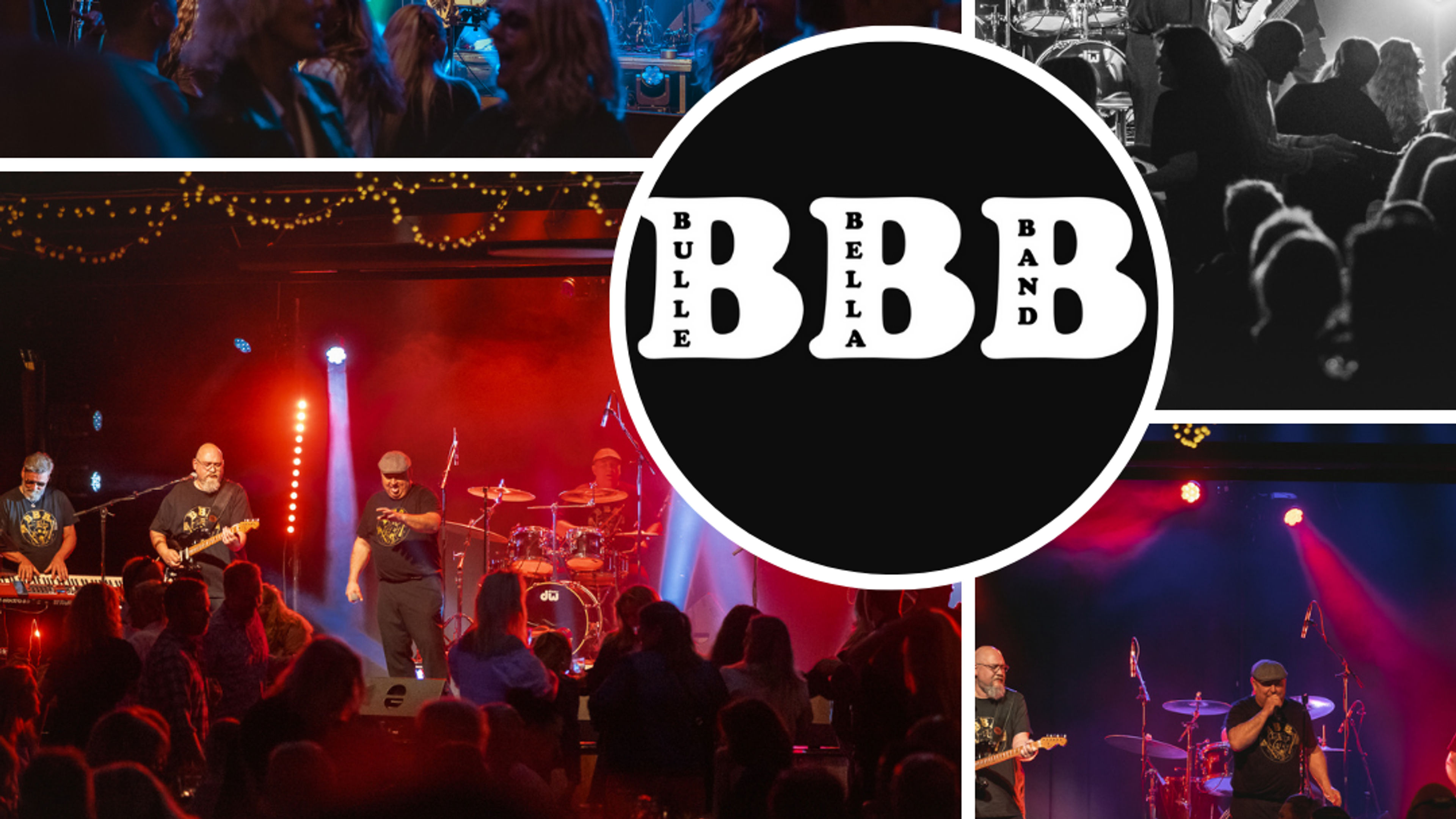 Promotional graphic for Bulle Bella Band