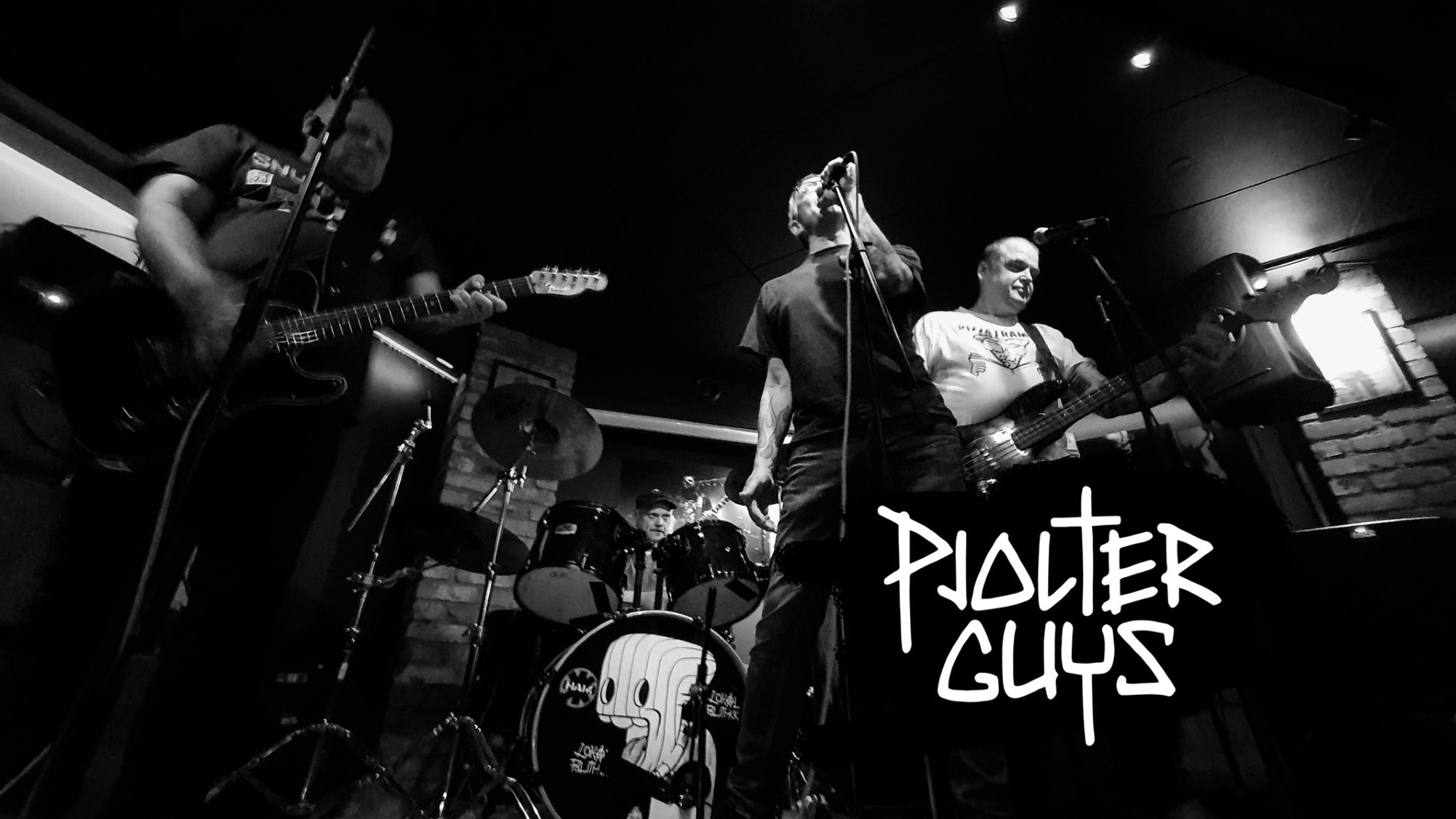 Promotional graphic for PJOLTERGUYS + DJ Drunk! Man