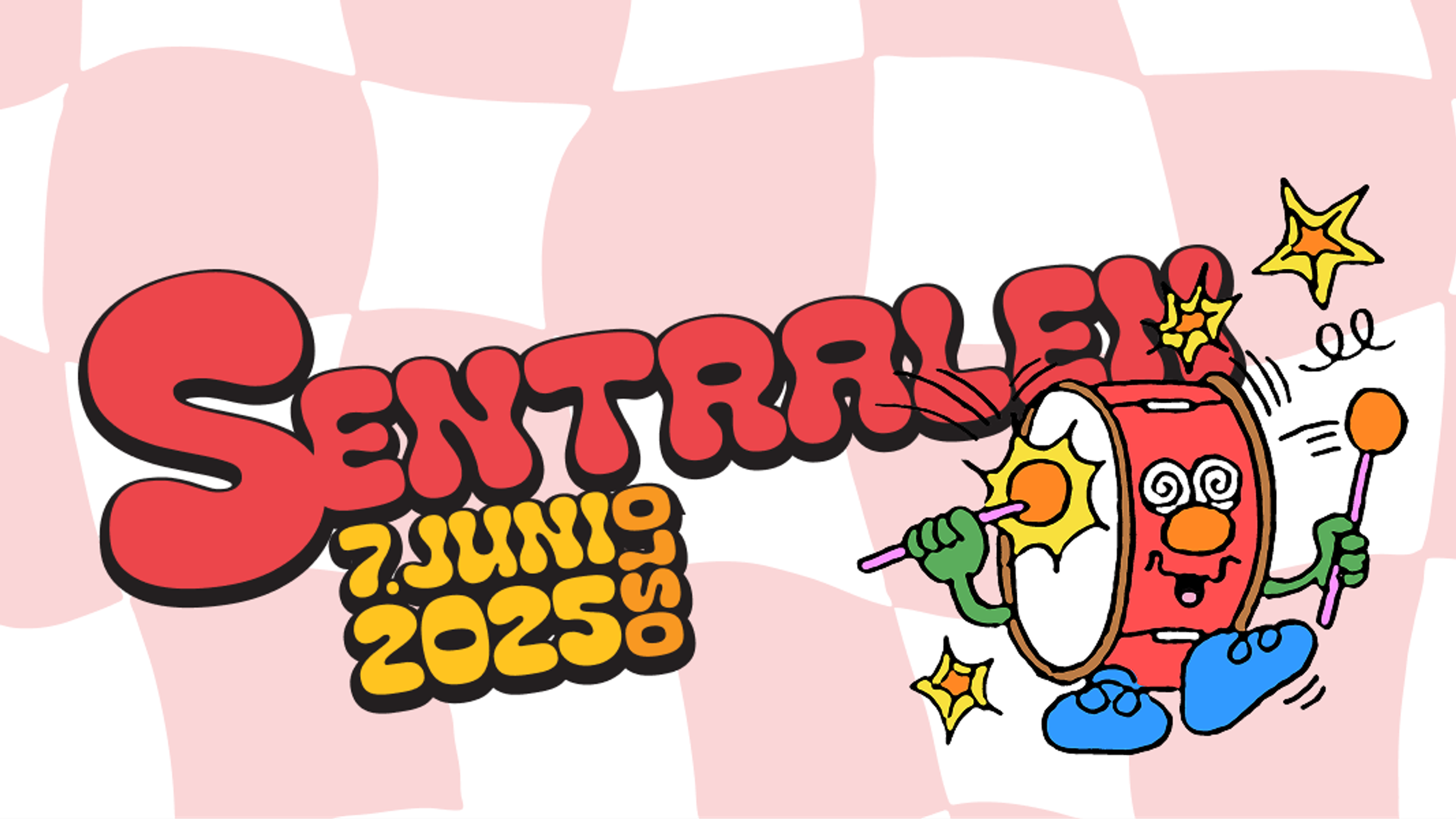 Promotional graphic for Musikkfest: Sentralen 2025