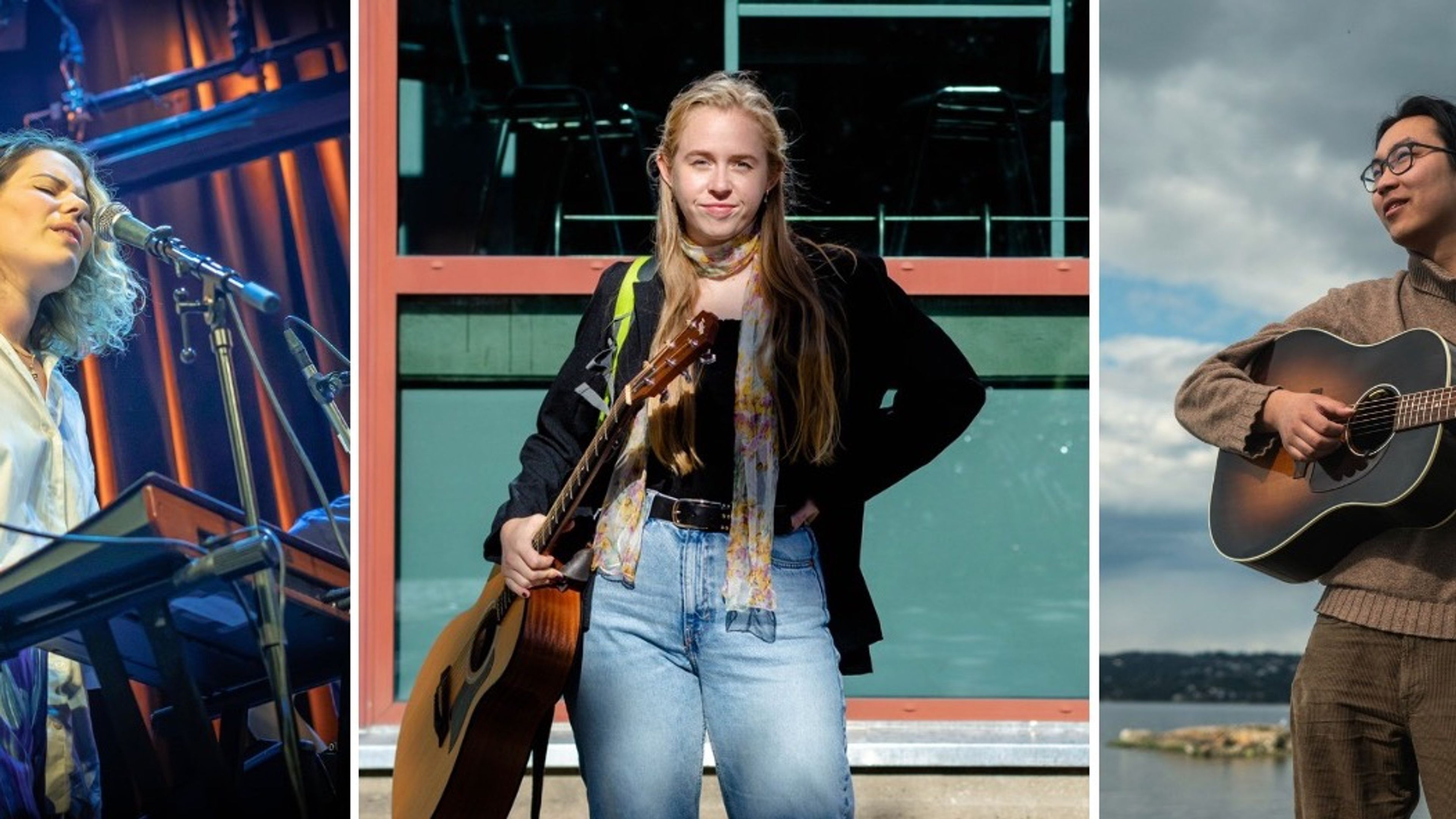 Promotional graphic for Marie Firing Lemme, Andreas Furuly og Elise Olsen