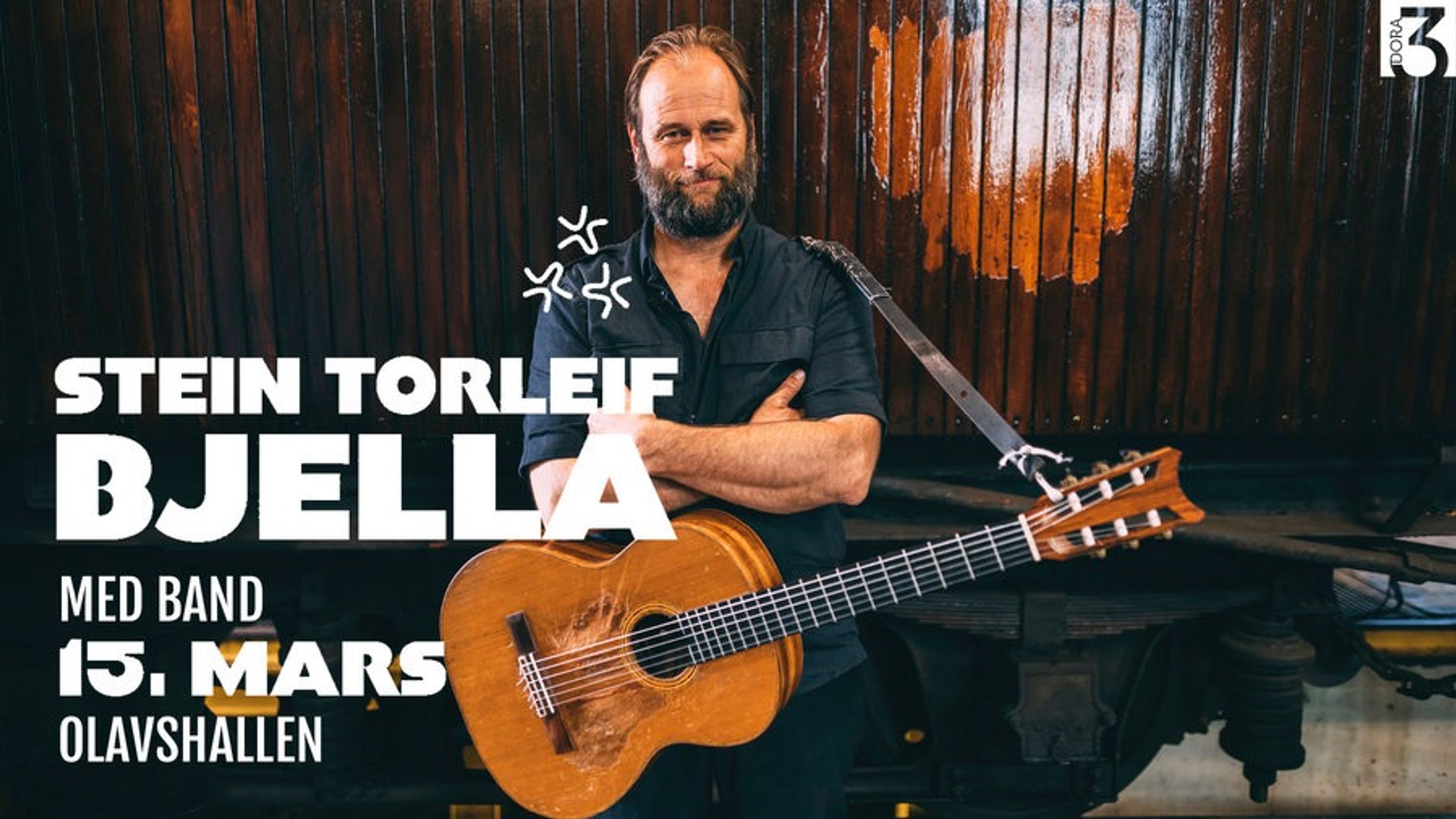 Promotional graphic for Stein Torleif Bjella