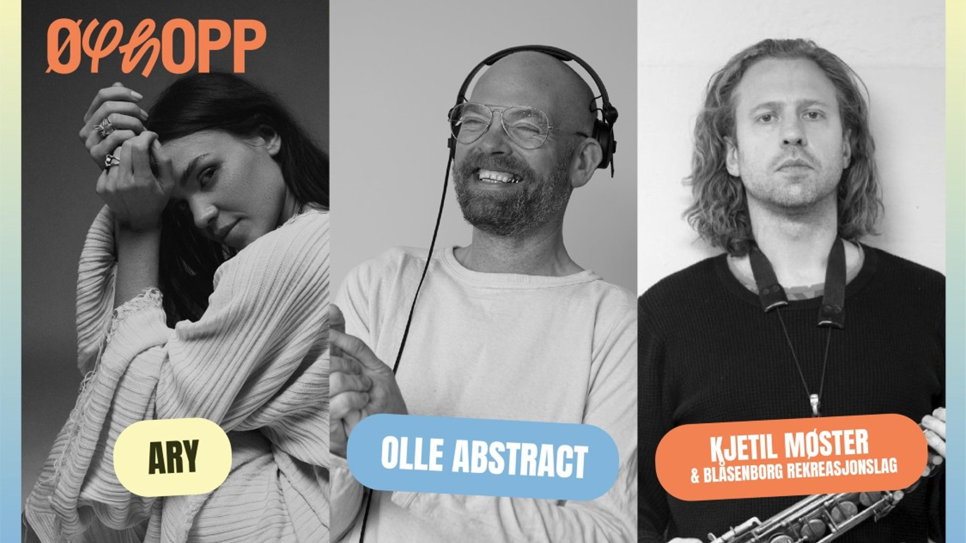 Promotional graphic for Øyhopp 2025