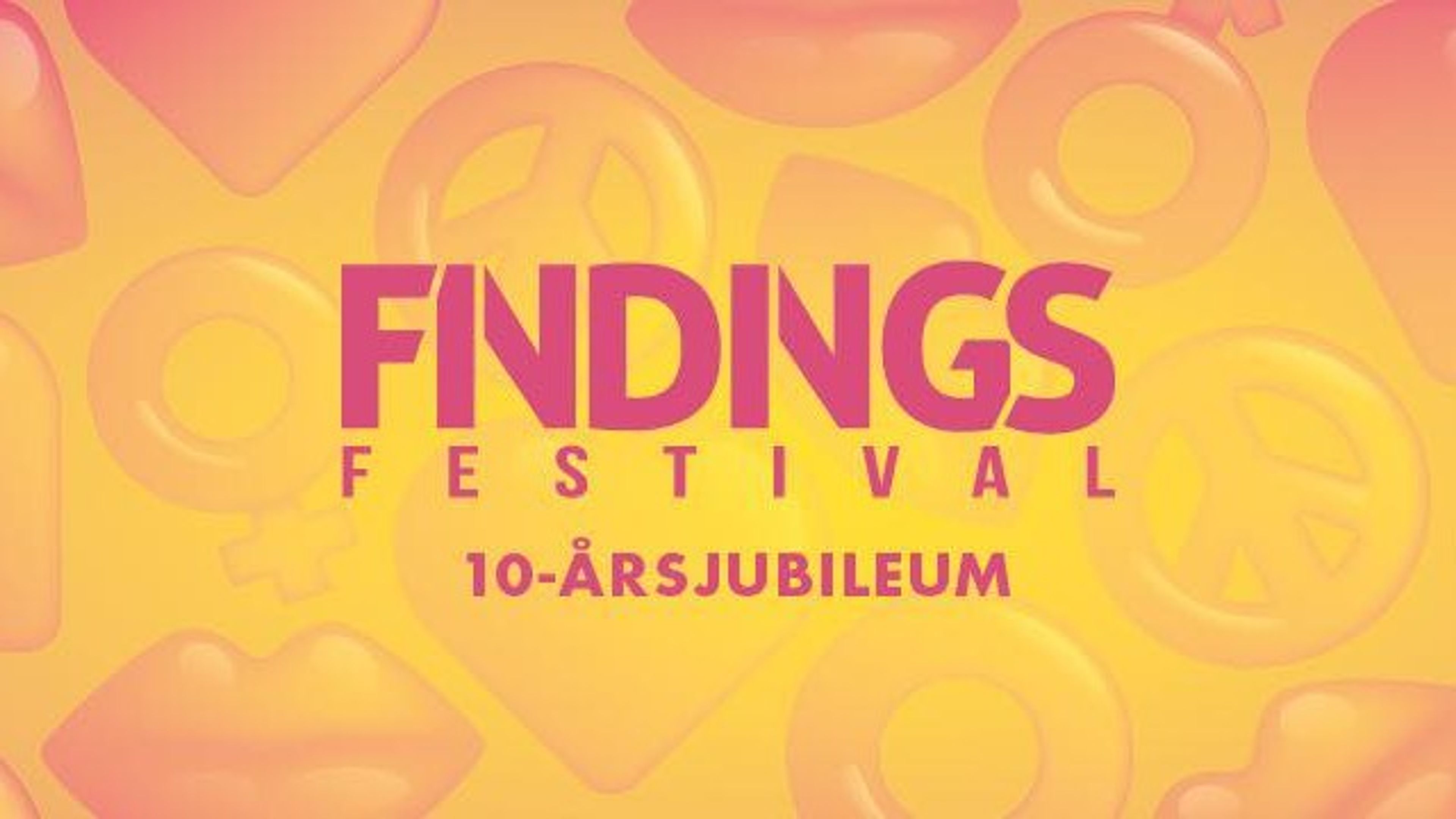 Promotional graphic for Findings Festival 