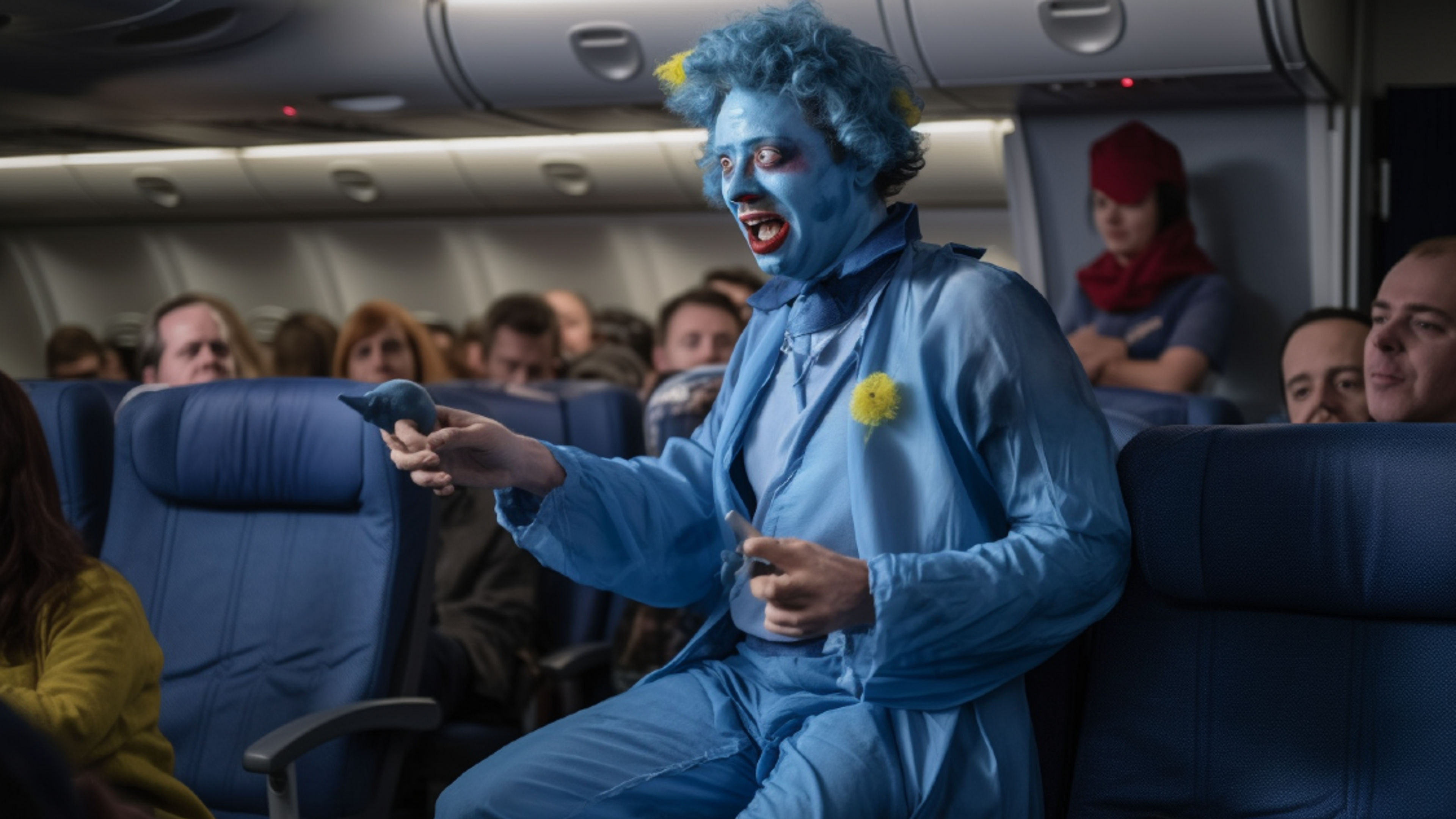 Promotional graphic for Den flyvende scene # 14