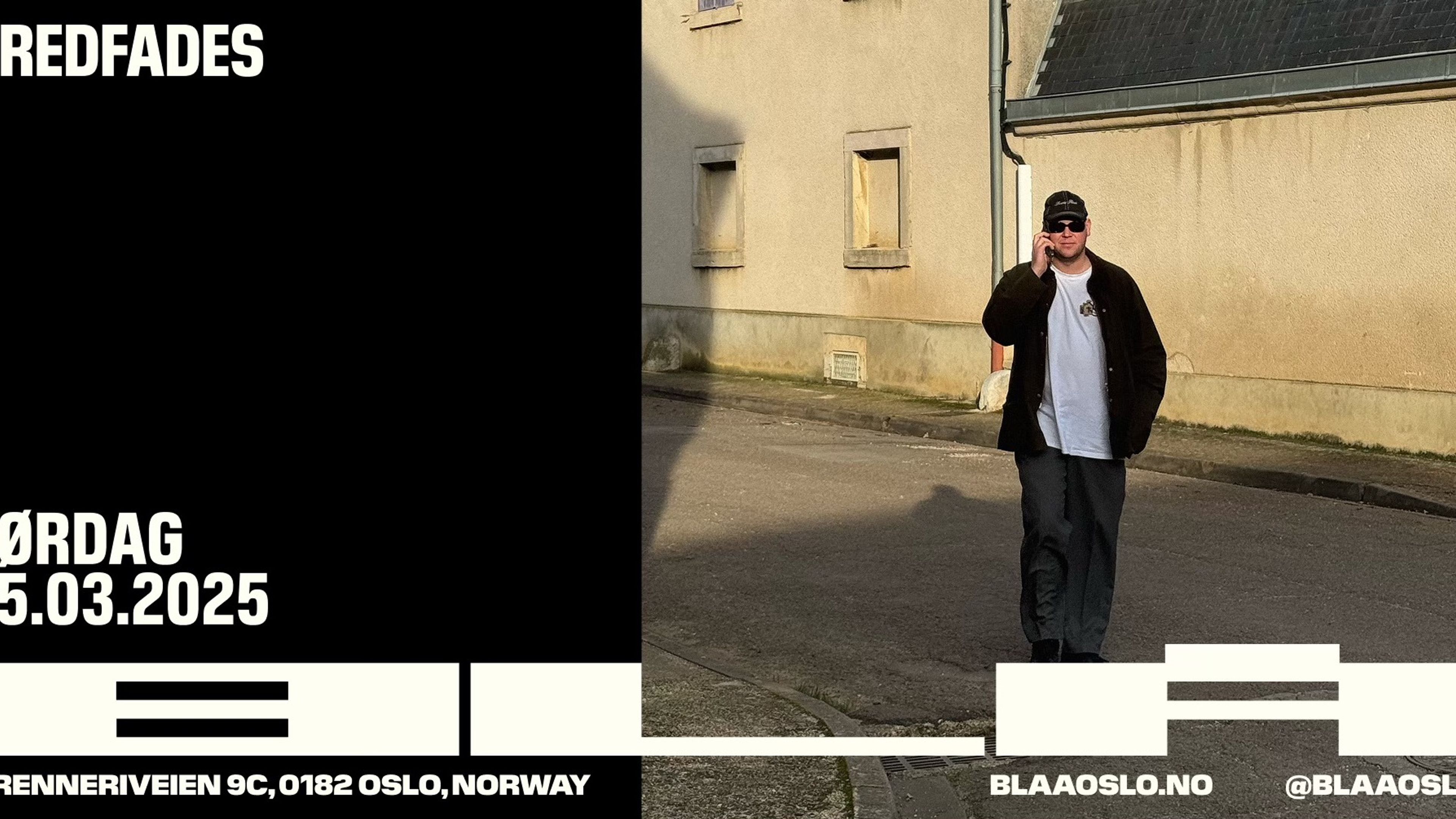 Promotional graphic for Fredfades