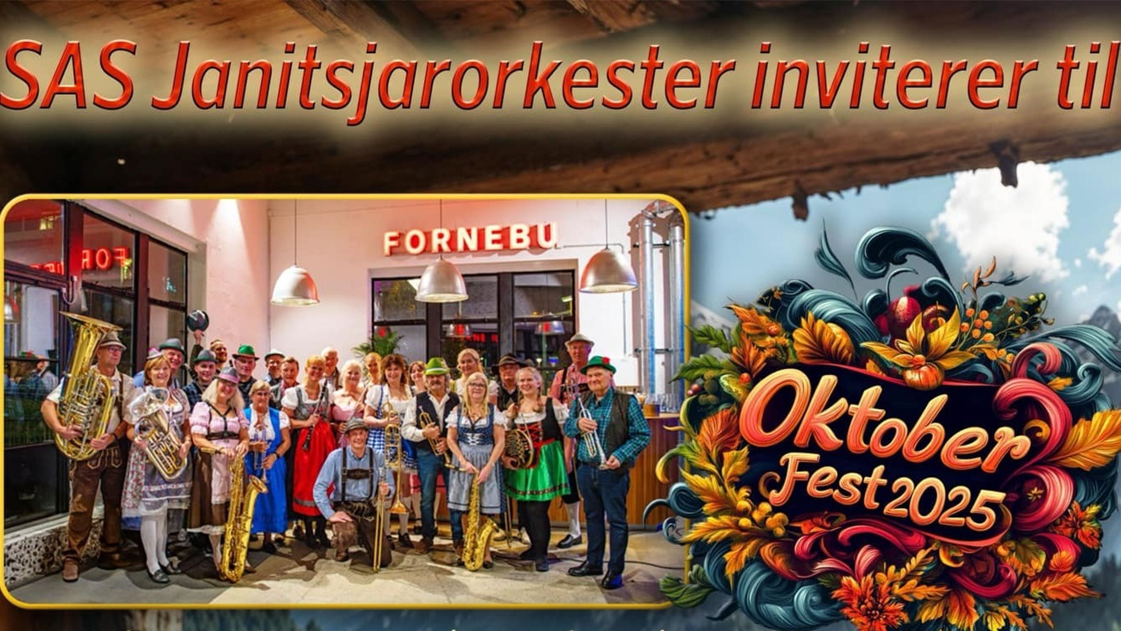 Promotional graphic for OKTOBERFEST 2025