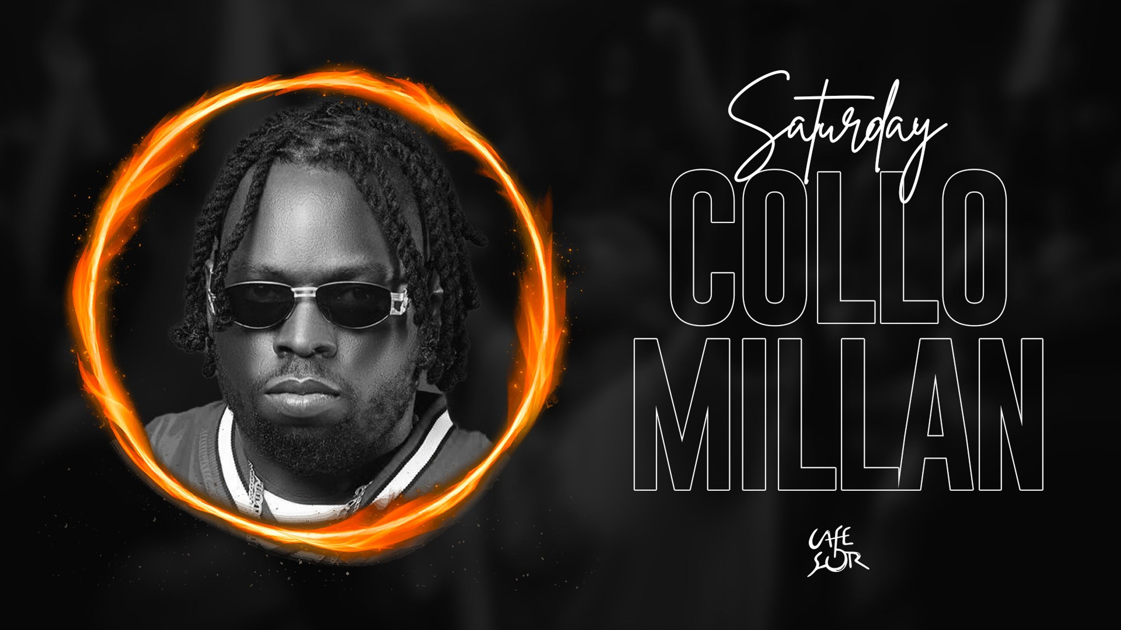 Promotional graphic for CLUB NIGHT // COLLO MILAN